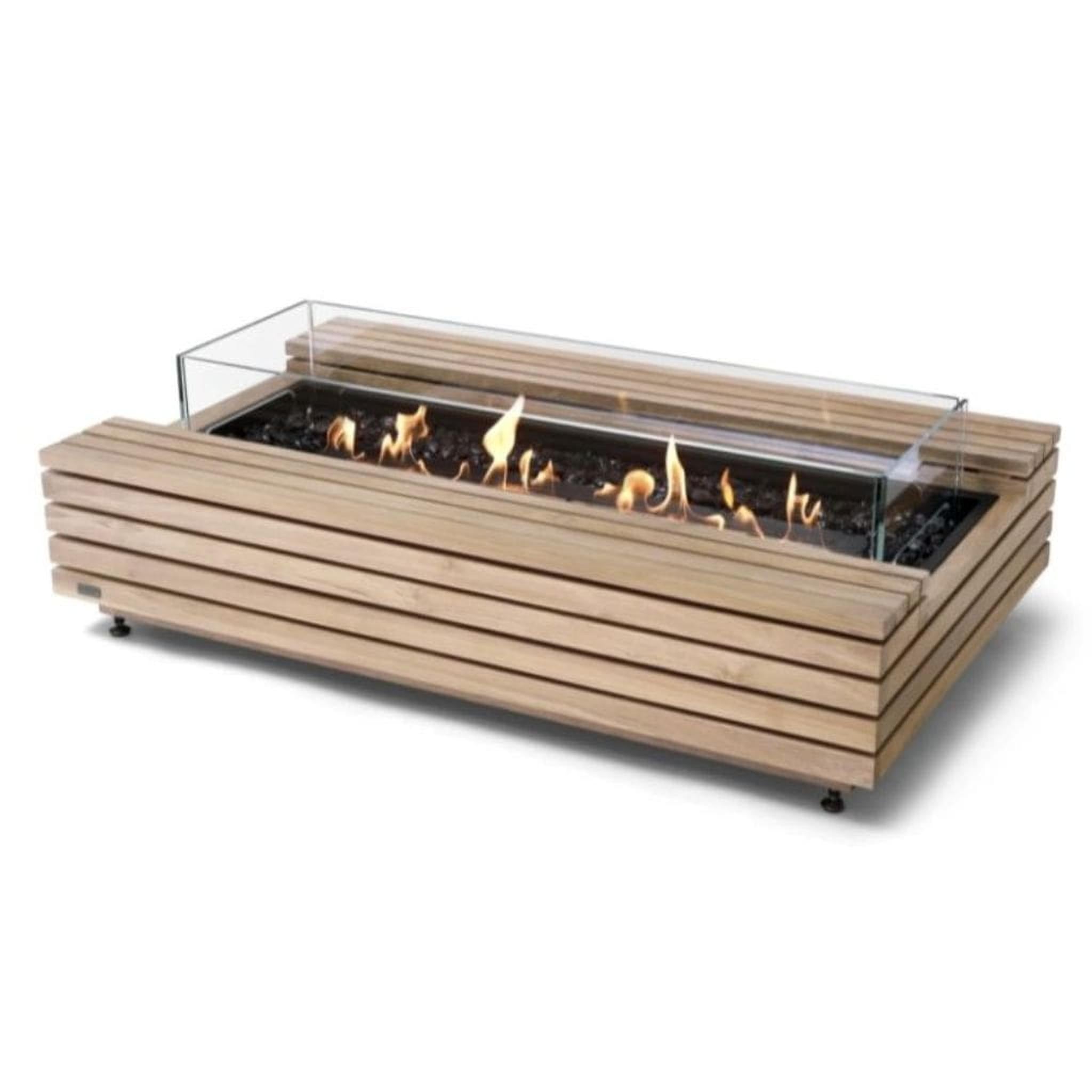 EcoSmart Fire 50" Cosmo 50 Fire Pit Table with Ethanol Burner – Indoor/Outdoor Concrete Design by Mad Design Group
