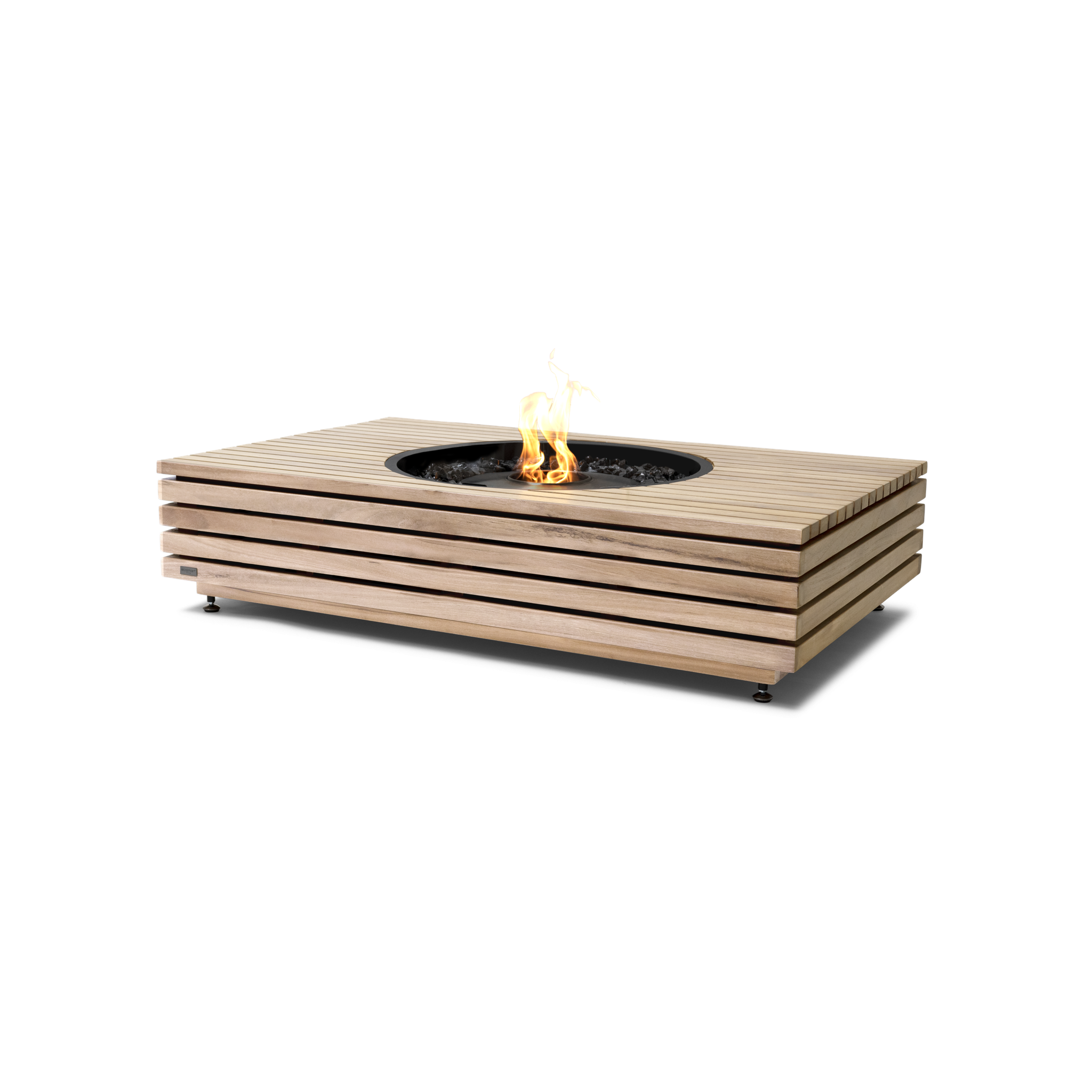 EcoSmart Fire 50" Martini 50 Fire Pit Table with Ethanol Burner – AB8 Bioethanol Burner by Mad Design Group