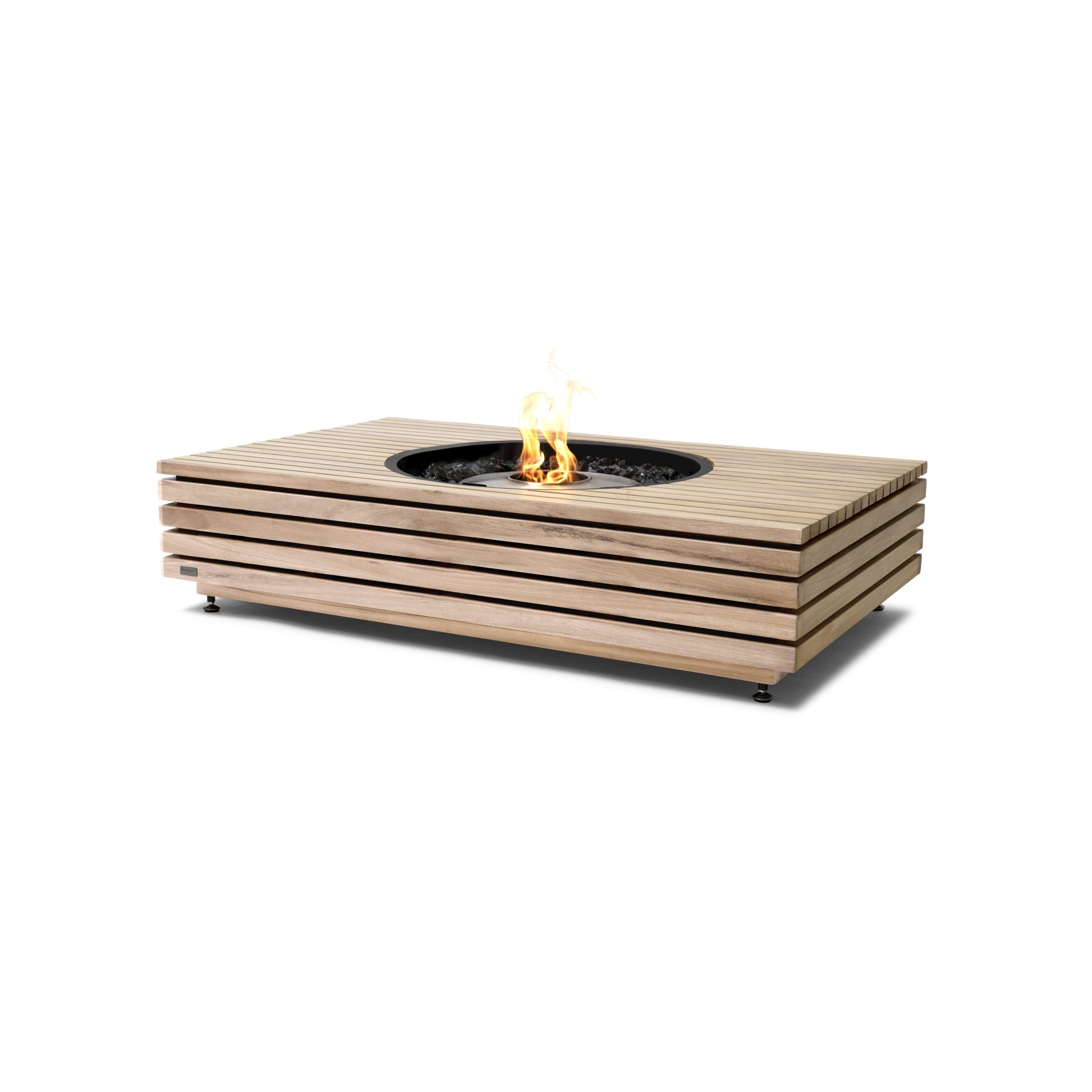 EcoSmart Fire 50" Martini 50 Fire Pit Table with Ethanol Burner – AB8 Bioethanol Burner by Mad Design Group