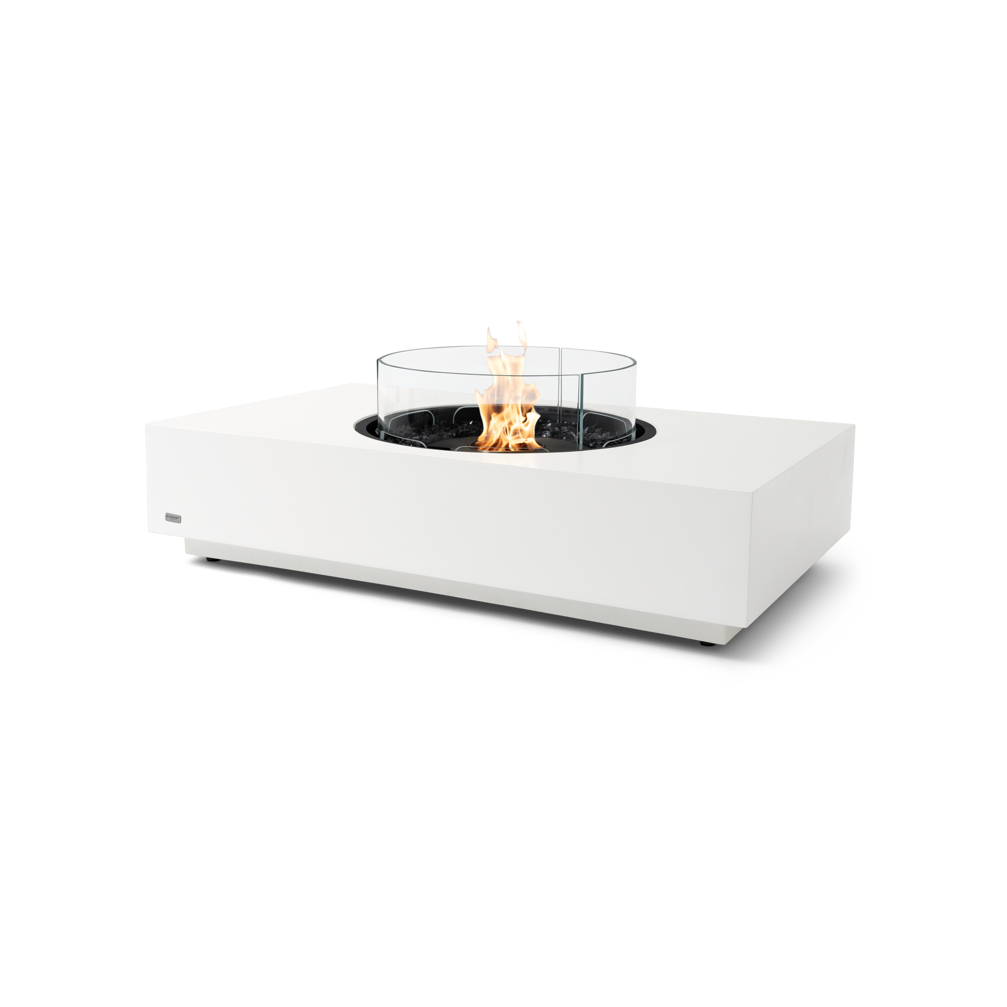 EcoSmart Fire 50" Martini 50 Fire Pit Table with Ethanol Burner – AB8 Bioethanol Burner by Mad Design Group