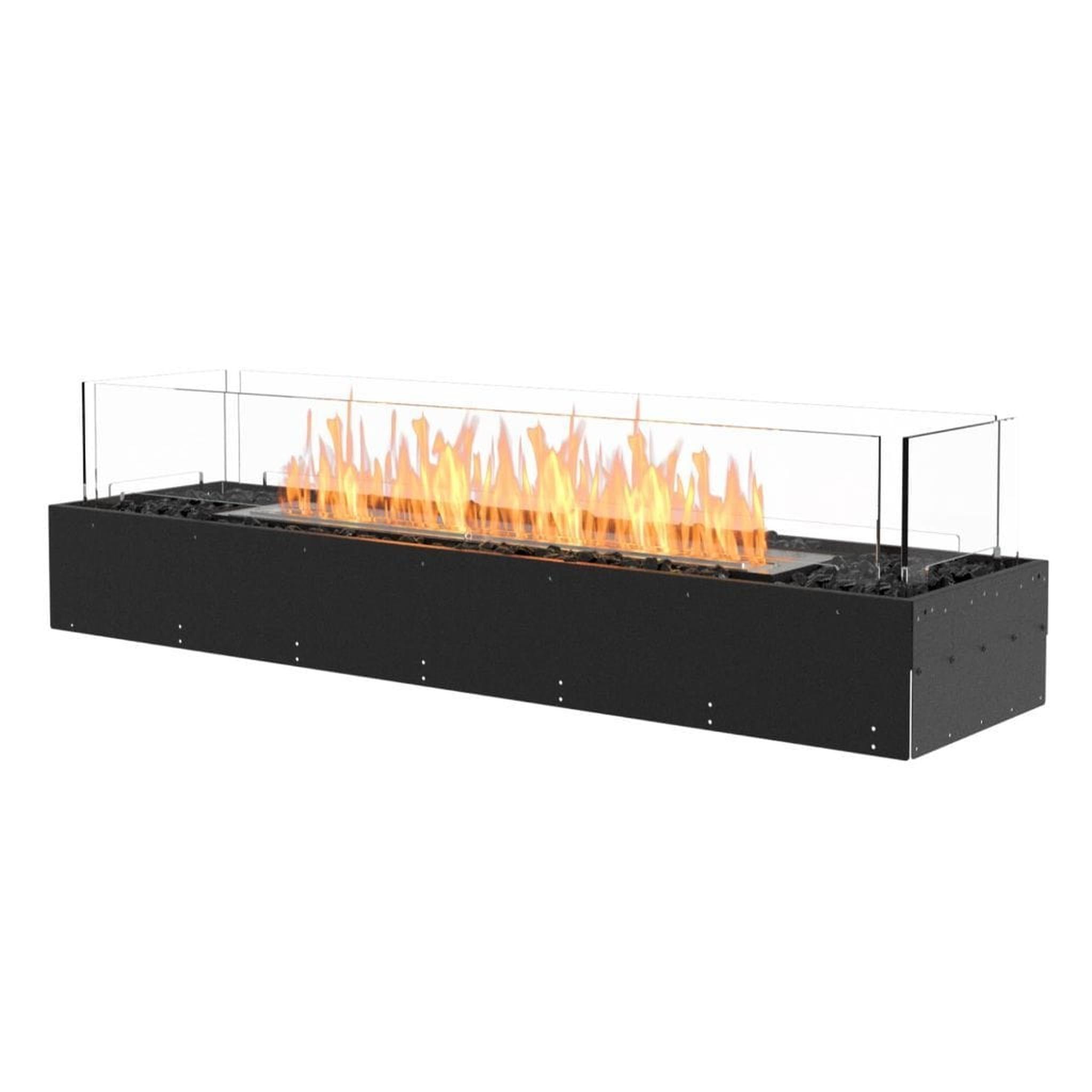 EcoSmart Fire 53" Flex 50BN Bench See-Through Ethanol Fireplace Insert by Mad Design Group