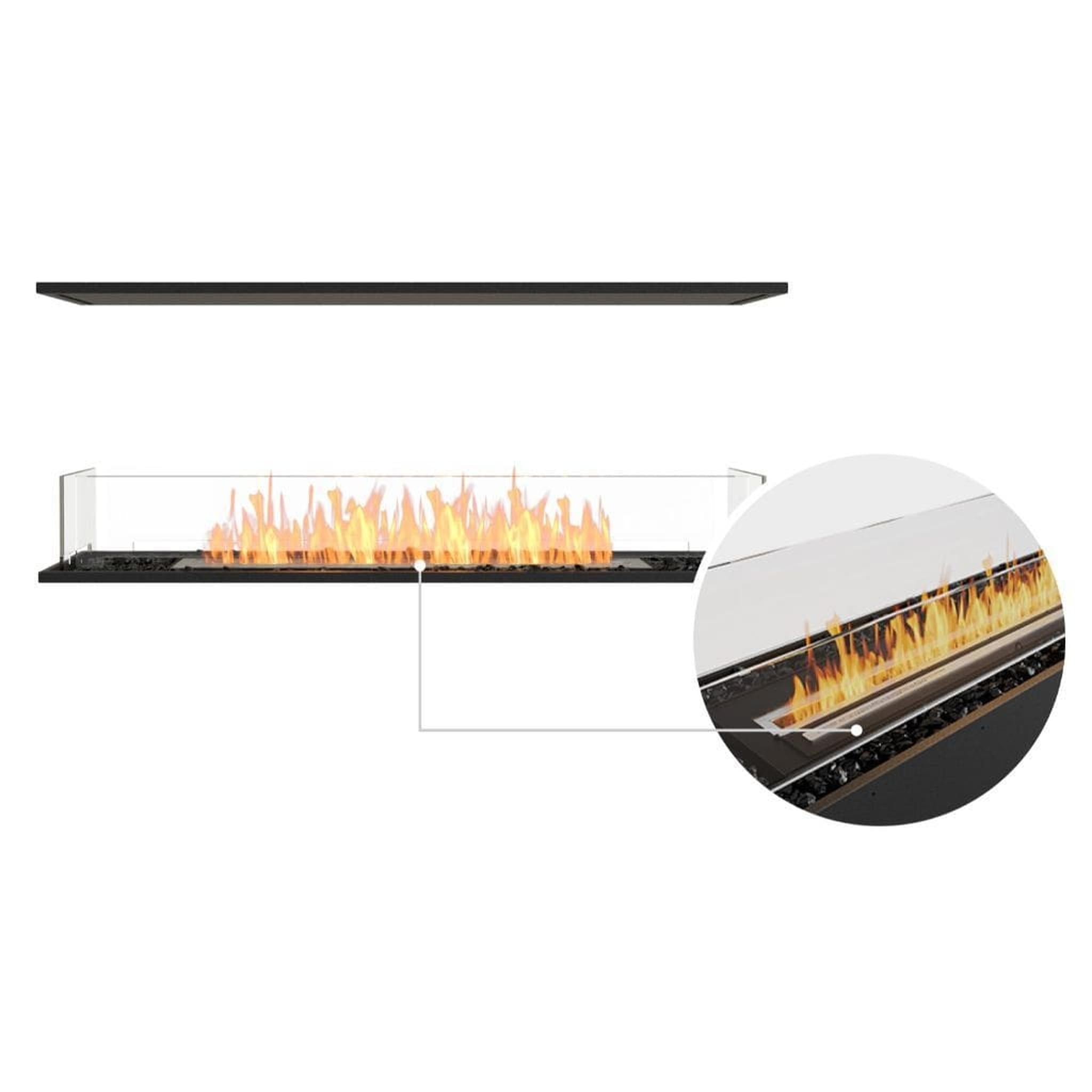 EcoSmart Fire 53" Flex 50IL Island Ethanol Fireplace Insert with Adjustable Flame by Mad Design Group