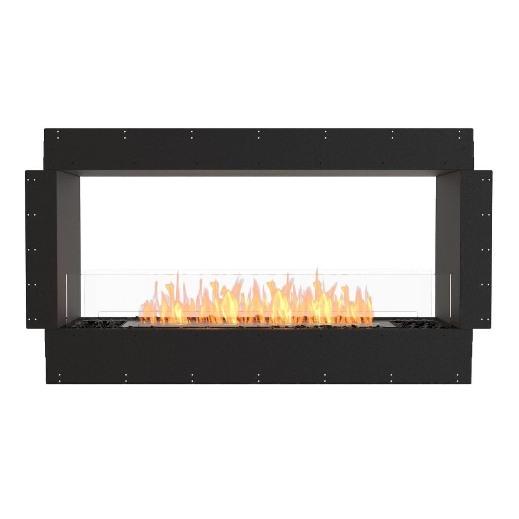 EcoSmart Fire 57" Flex 50DB Double Sided Ethanol Fireplace Insert with Adjustable Flame by Mad Design Group