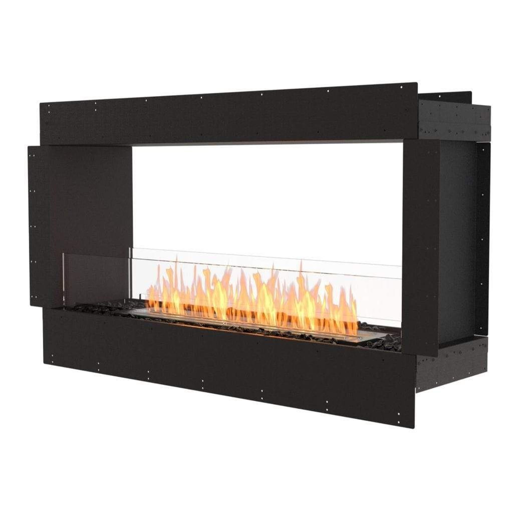 EcoSmart Fire 57" Flex 50DB Double Sided Ethanol Fireplace Insert with Adjustable Flame by Mad Design Group