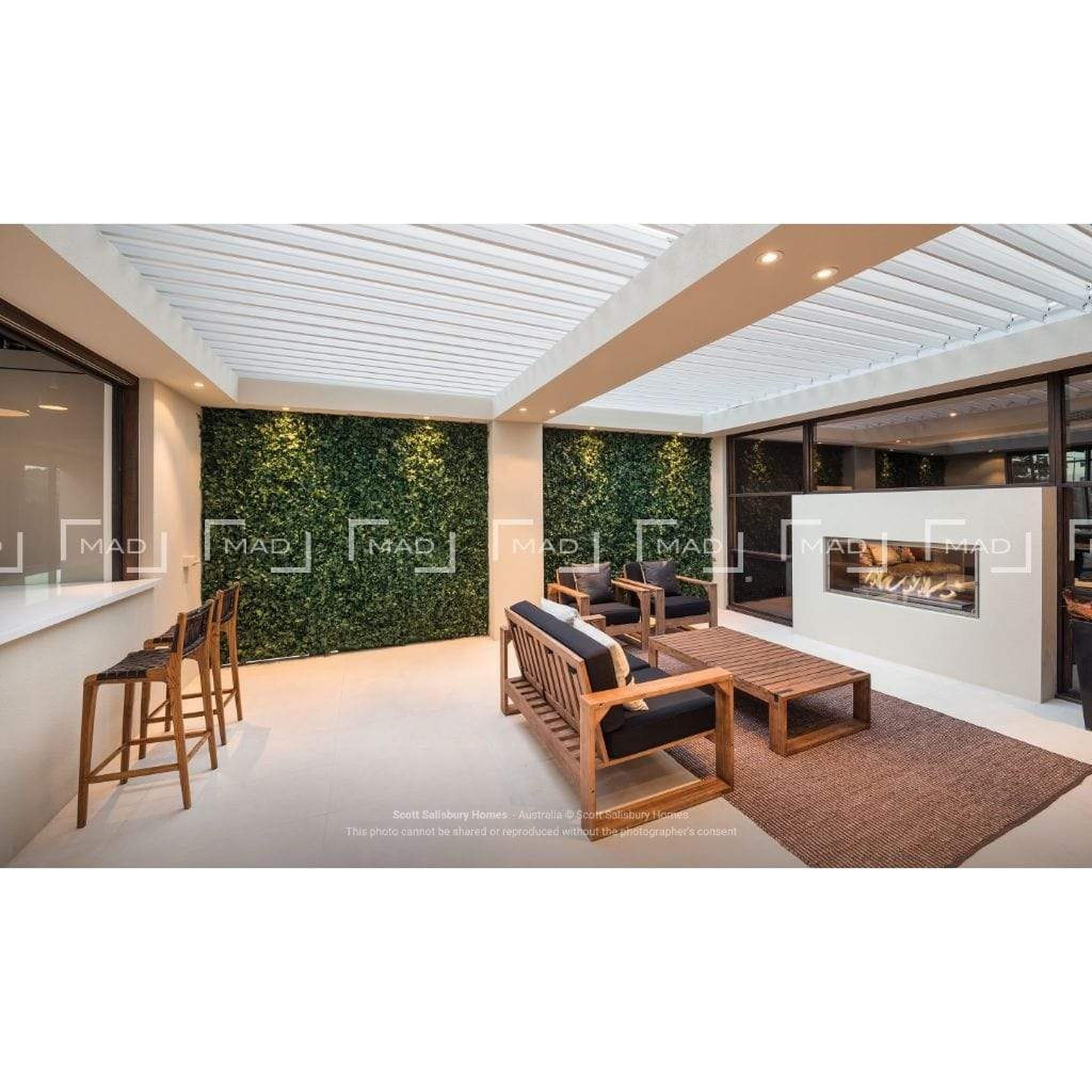 EcoSmart Fire 57" Flex 50DB Double Sided Ethanol Fireplace Insert with Adjustable Flame by Mad Design Group