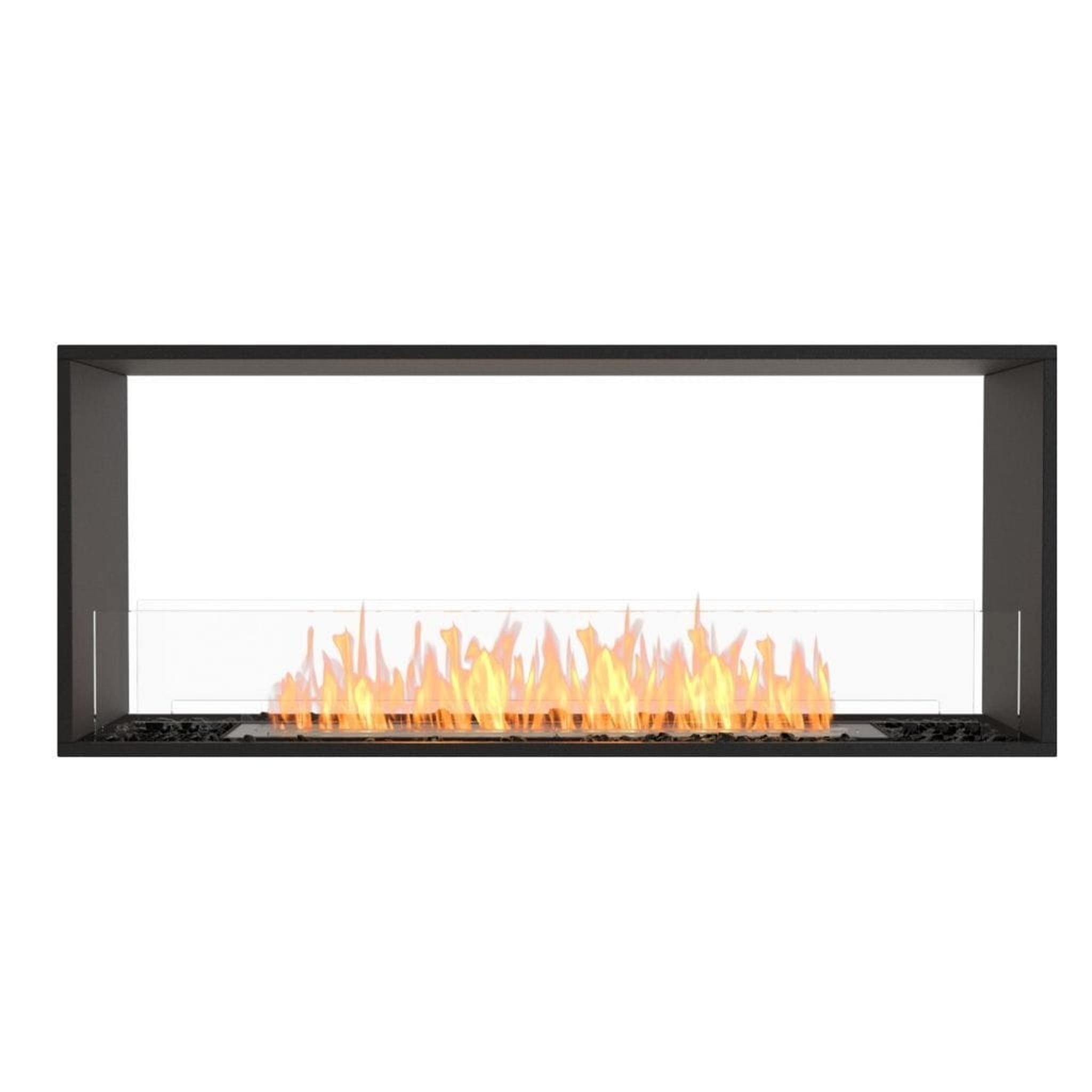 EcoSmart Fire 57" Flex 50DB Double Sided Ethanol Fireplace Insert with Adjustable Flame by Mad Design Group