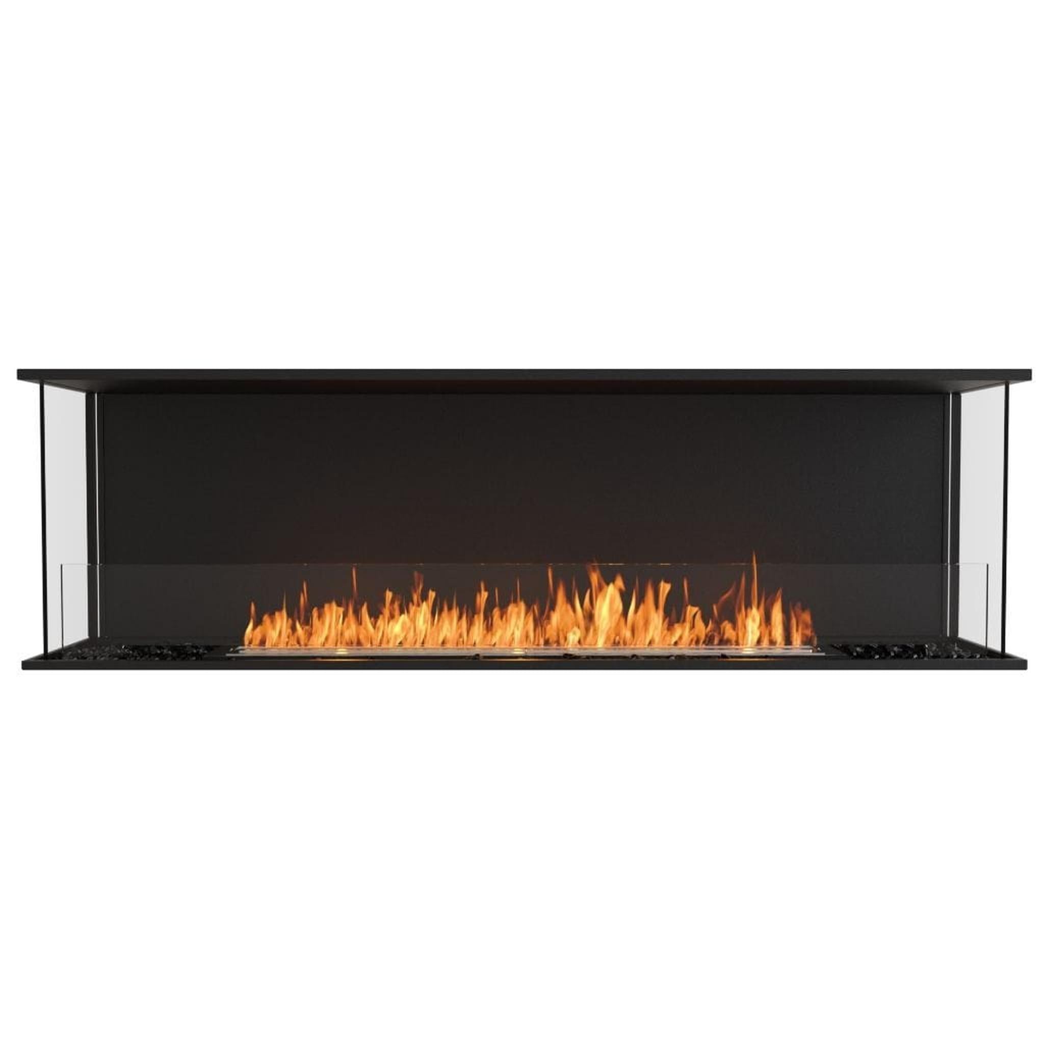 EcoSmart Fire 71" Flex 68BY Bay Ethanol Fireplace Insert with Adjustable Flame by Mad Design Group