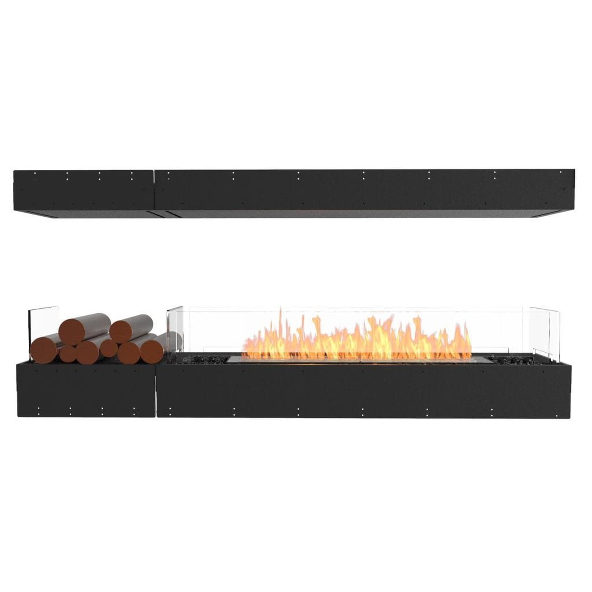 EcoSmart Fire 71" Flex 68IL Island Ethanol Fireplace Insert with Decorative Box and Adjustable Flame by Mad Design Group