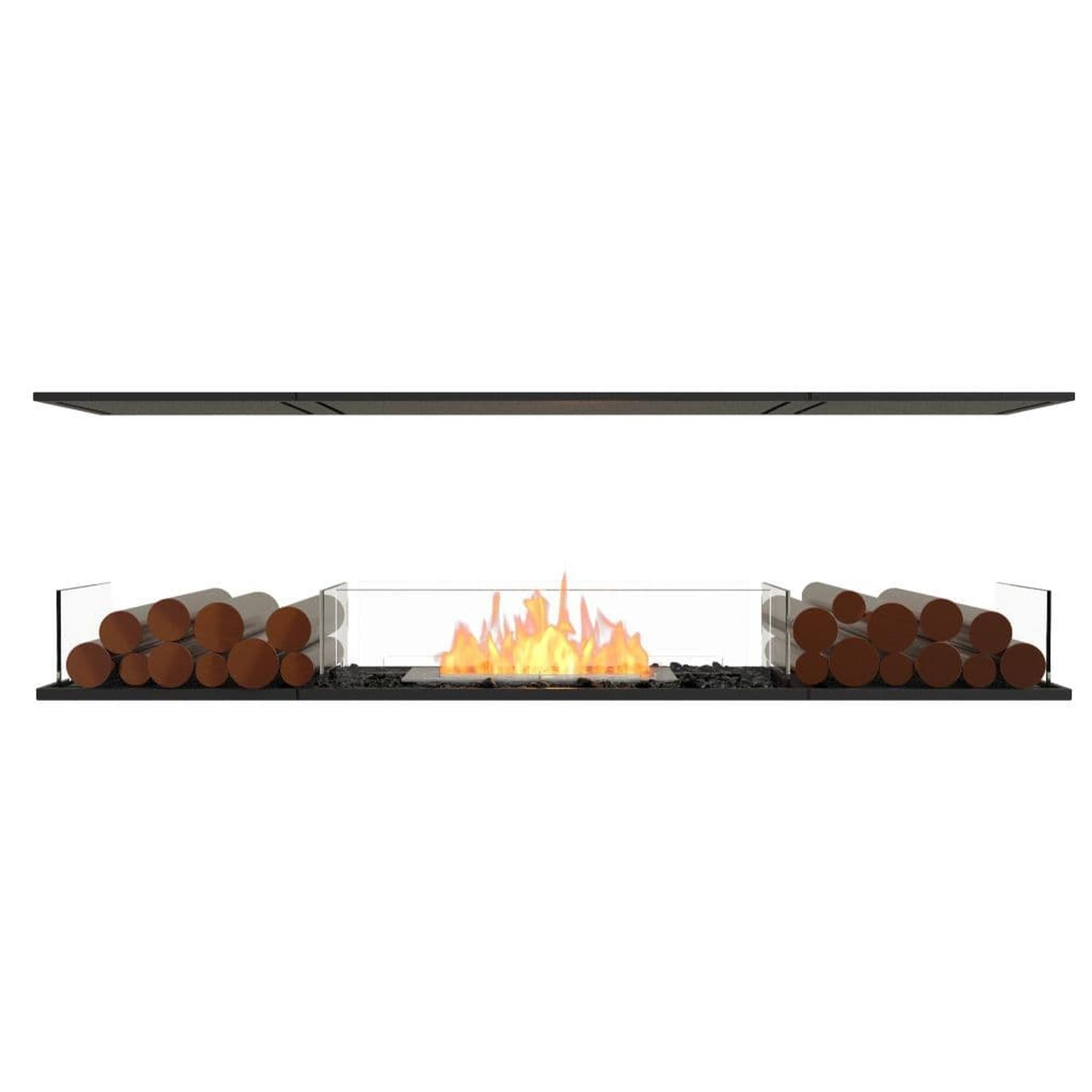 EcoSmart Fire 71" Flex 68IL Island Ethanol Fireplace Insert with Decorative Box and Adjustable Flame by Mad Design Group