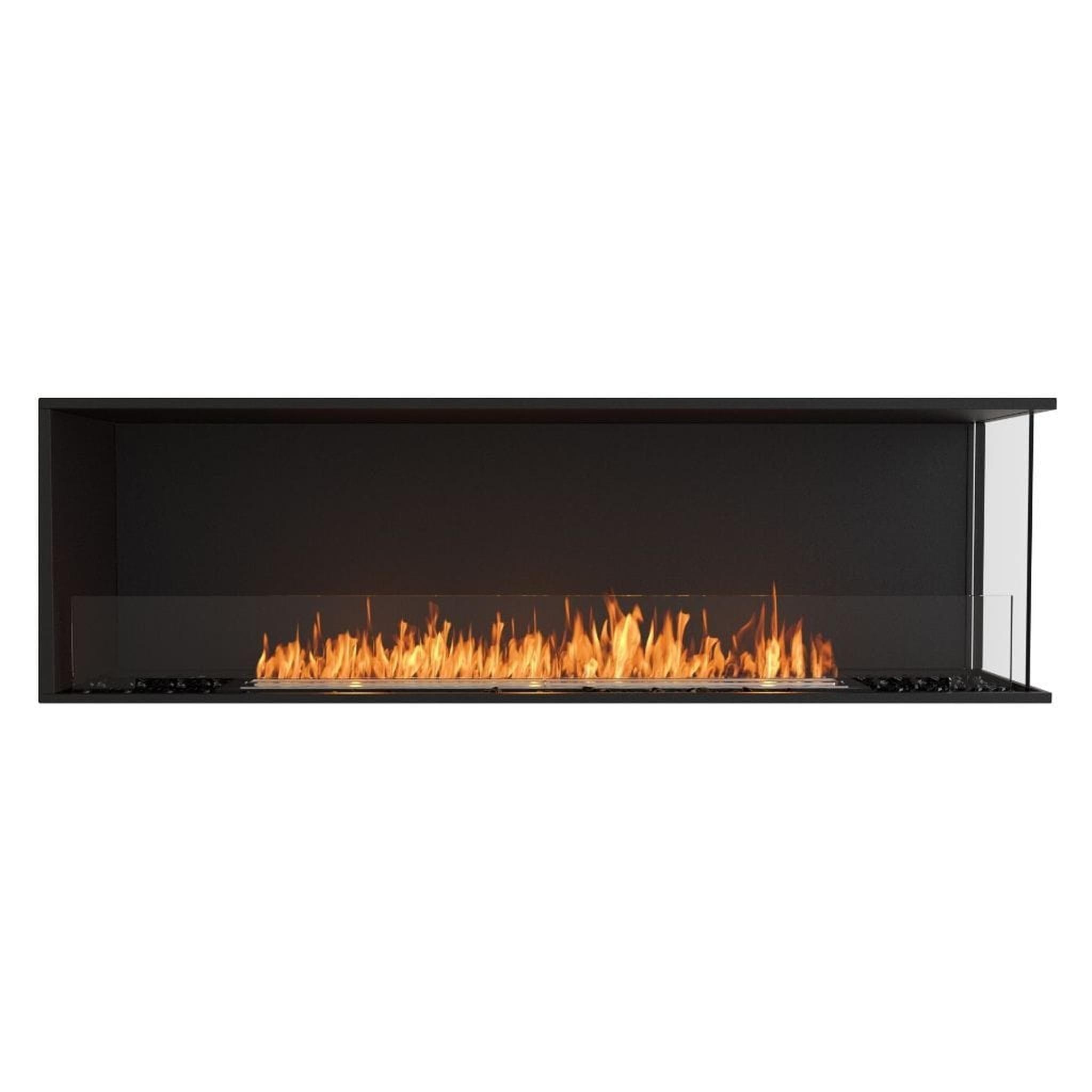 EcoSmart Fire Flex 68LC/68RC 73" Left or Right Corner Ethanol Fireplace Insert with Adjustable Flame by Mad Design Group