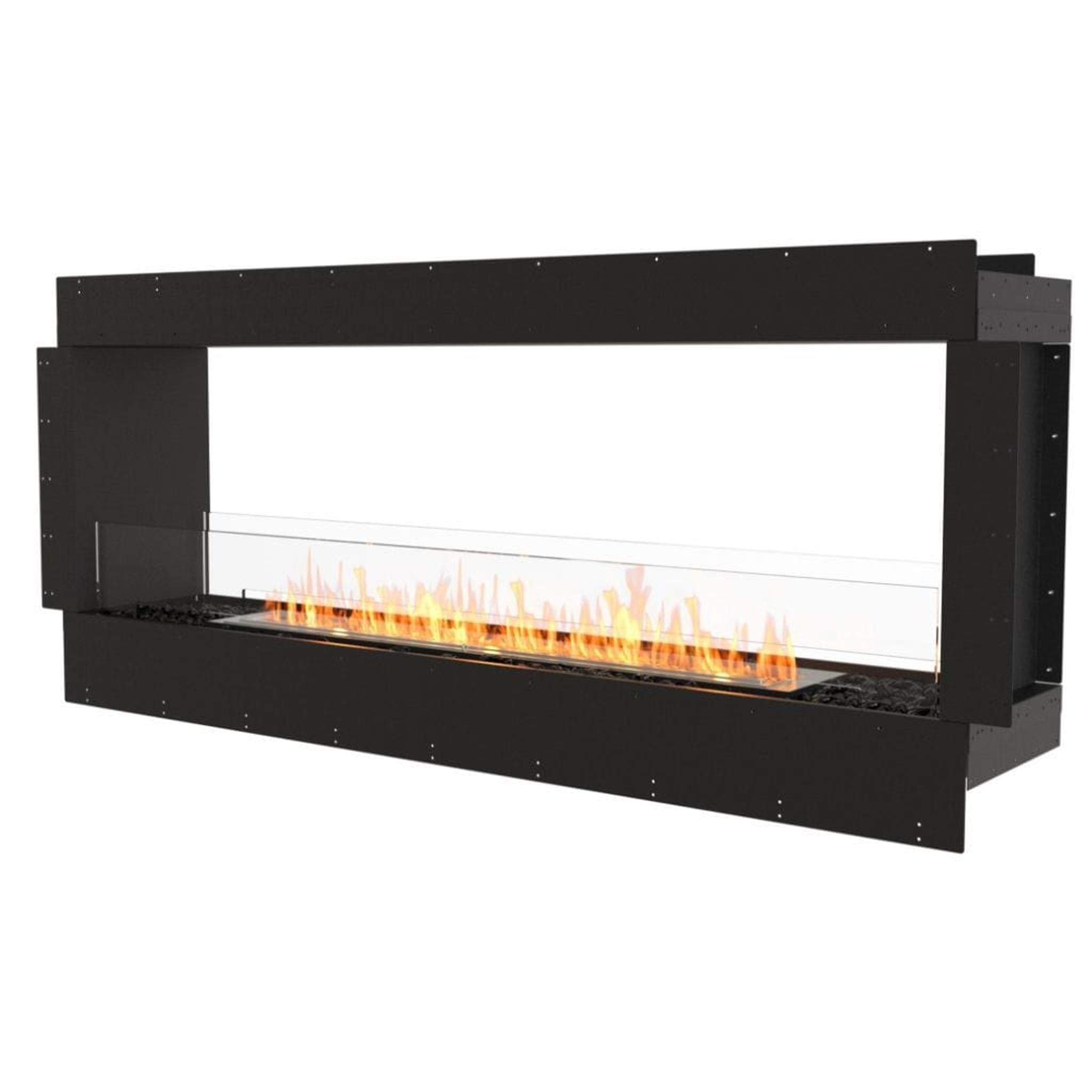 EcoSmart Fire 76" Flex 68DB Double Sided Ethanol Fireplace Insert with Adjustable Flame by Mad Design Group
