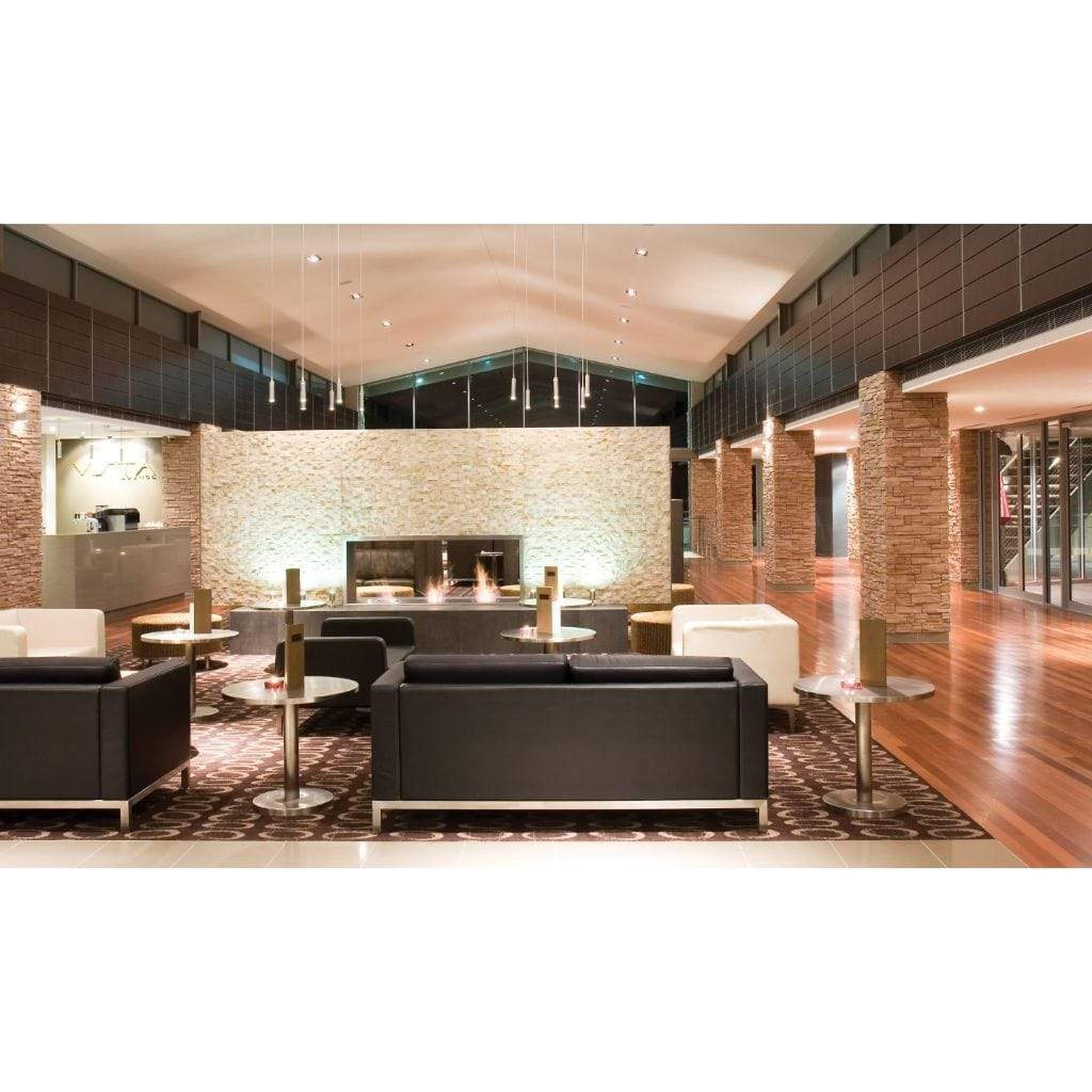 EcoSmart Fire 76" Flex 68DB Double Sided Ethanol Fireplace Insert with Adjustable Flame by Mad Design Group