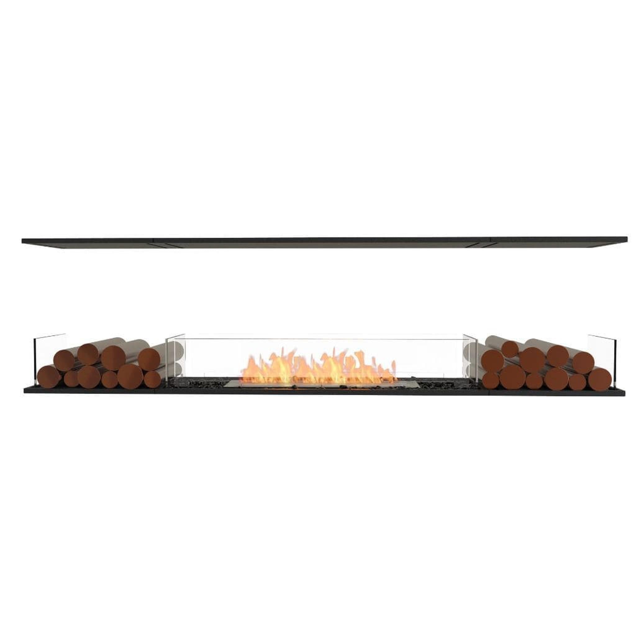 EcoSmart Fire 81" Flex 78IL Island Ethanol Fireplace Insert with Decorative Box and Adjustable Flame by Mad Design Group