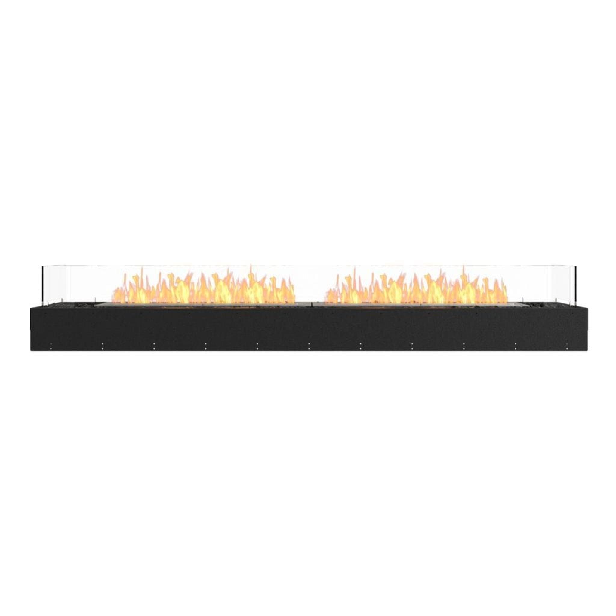 EcoSmart Fire 89" Flex 86BN Bench See-Through Ethanol Fireplace Insert by Mad Design Group
