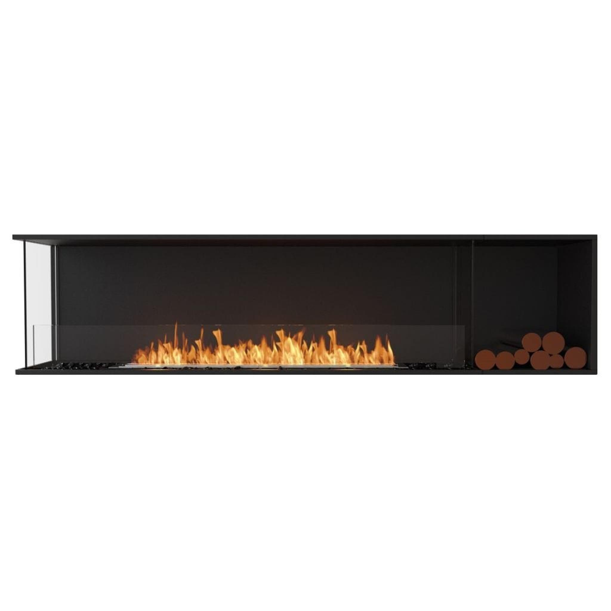 EcoSmart Fire Flex 86LC/86RC 91" Ethanol Fireplace Insert with Decorative Box and Adjustable Flame by Mad Design Group