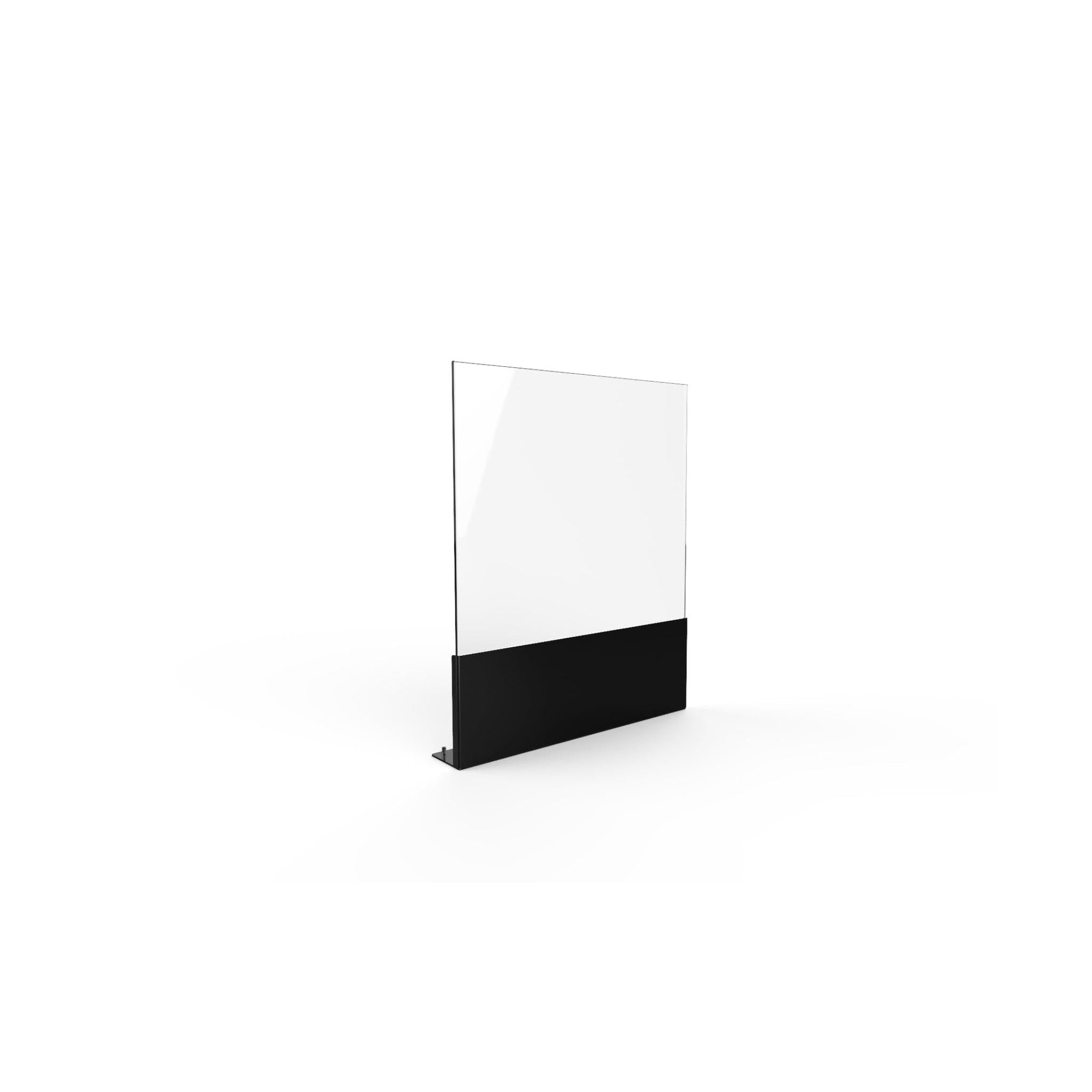 EcoSmart Fire D60 Black Fire Screen with Toughened Glass by Mad Design Group