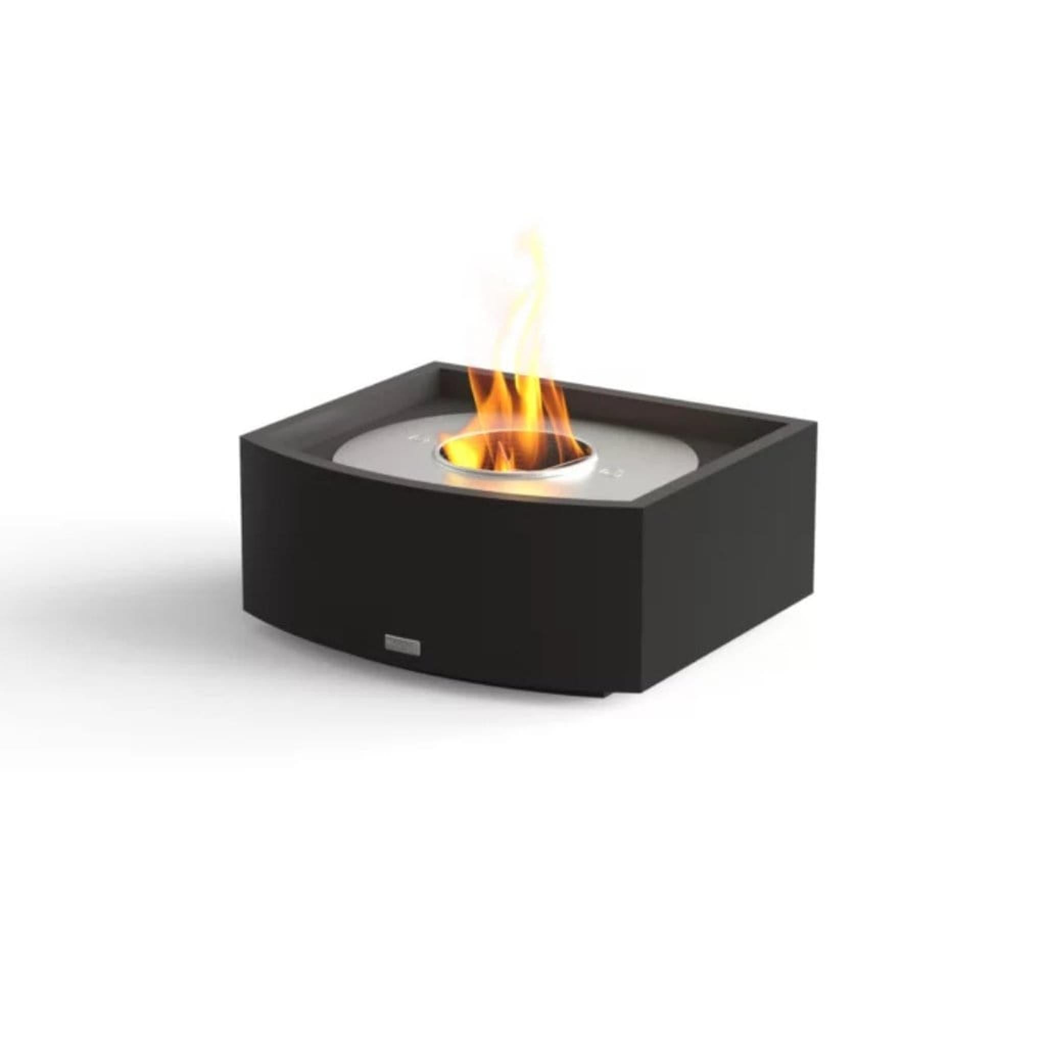 EcoSmart Fire Grate 18" Ethanol Fireplace Insert with Fluid Concrete Technology by Mad Design Group