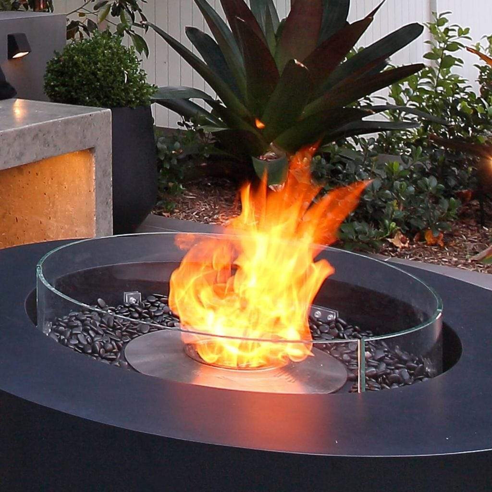 EcoSmart Fire R530 Glass Fire Screen for POD 30 & POD 40 by Mad Design Group