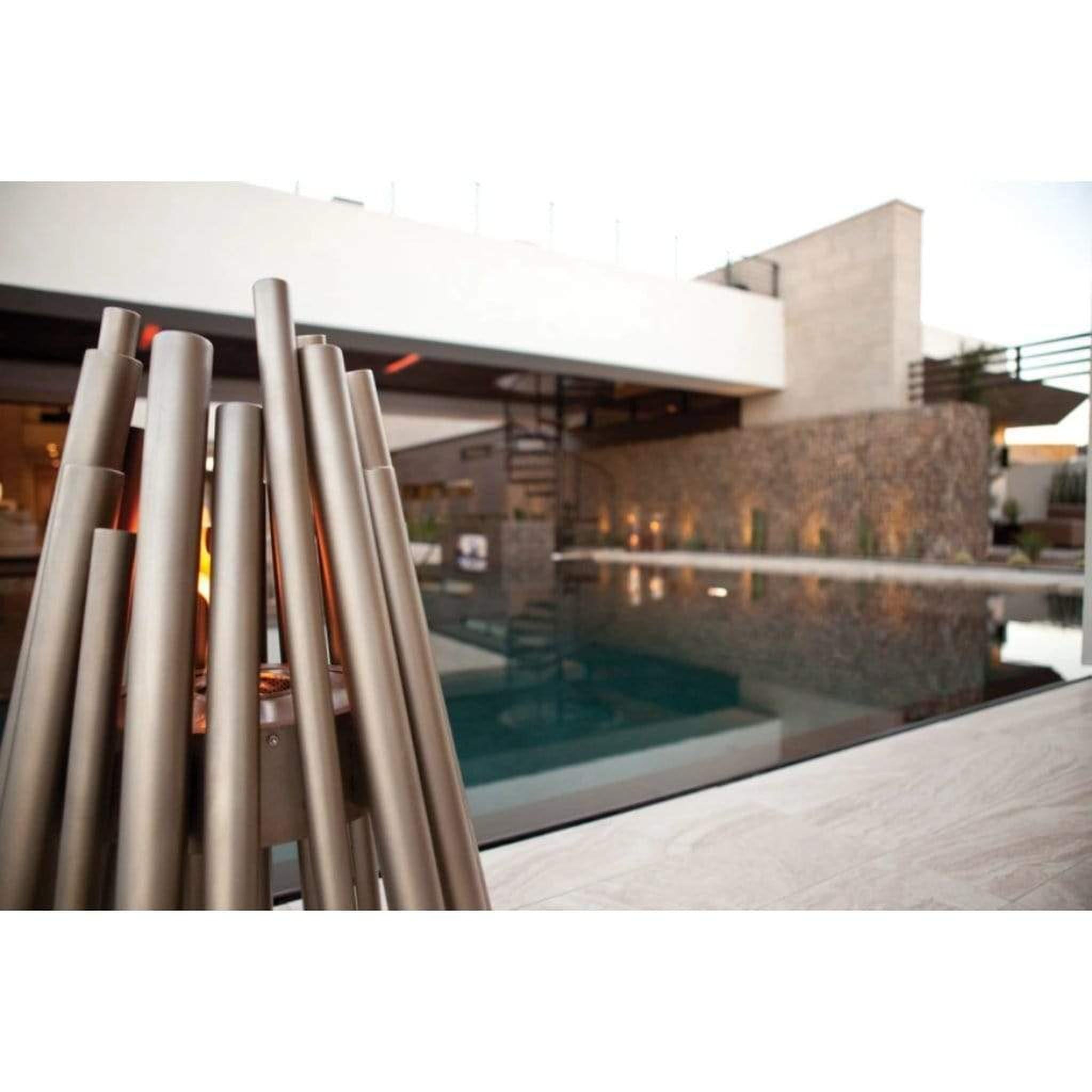 EcoSmart Fire Stix 22" Portable Ethanol Fire Pit with Stainless Steel Burner by Mad Design Group
