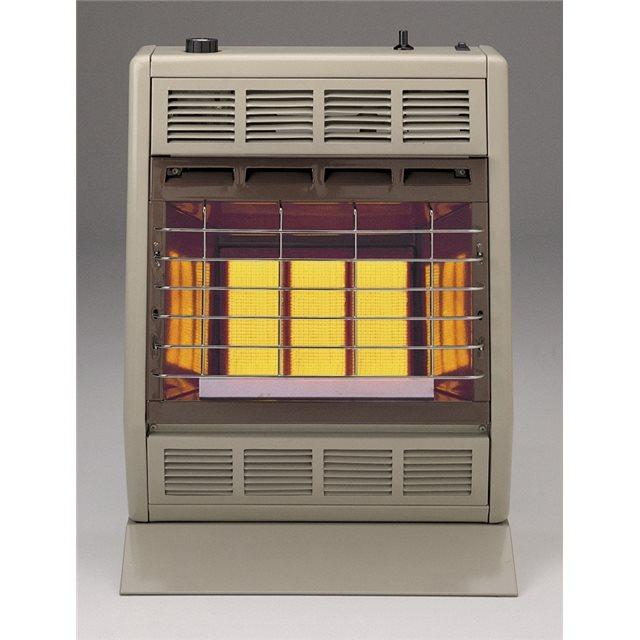Empire | 24" White Vent-Free  30,000 Btu Infrared Heater