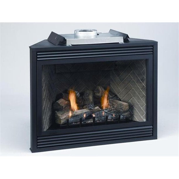 Empire Tahoe 48 -inch Millivolt Controller Premium Direct Vent Gas Fireplace - Propane Gas With On/off Switch