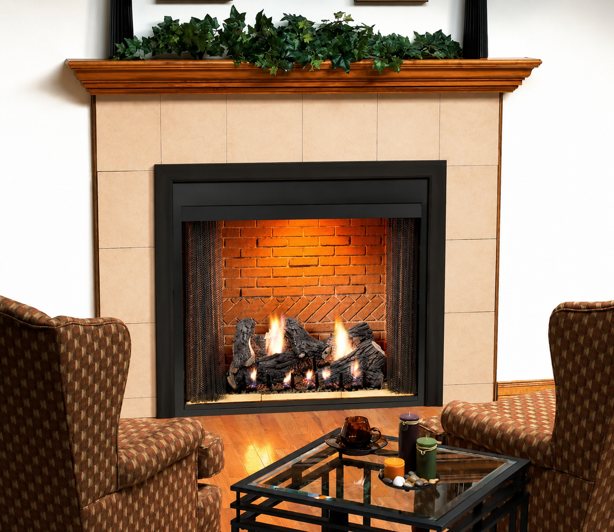 Empire Breckenridge Premium 42" Indoor Vent Free Firebox