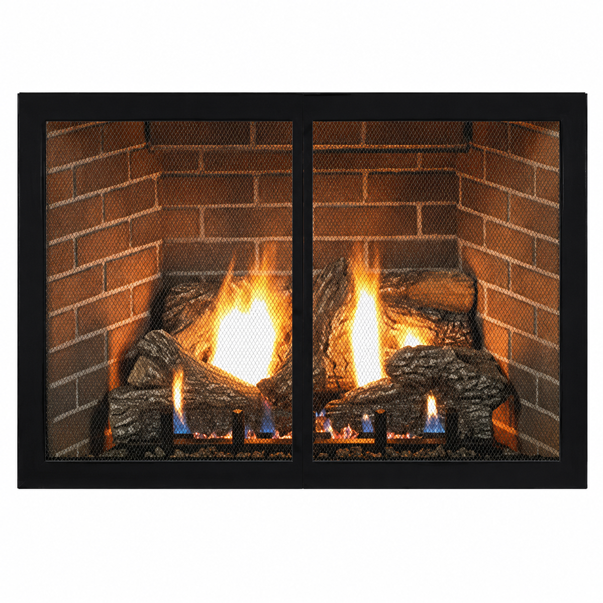 Empire Tahoe Premium 48" Zero Clearance Direct Vent Gas Fireplace with Log Set