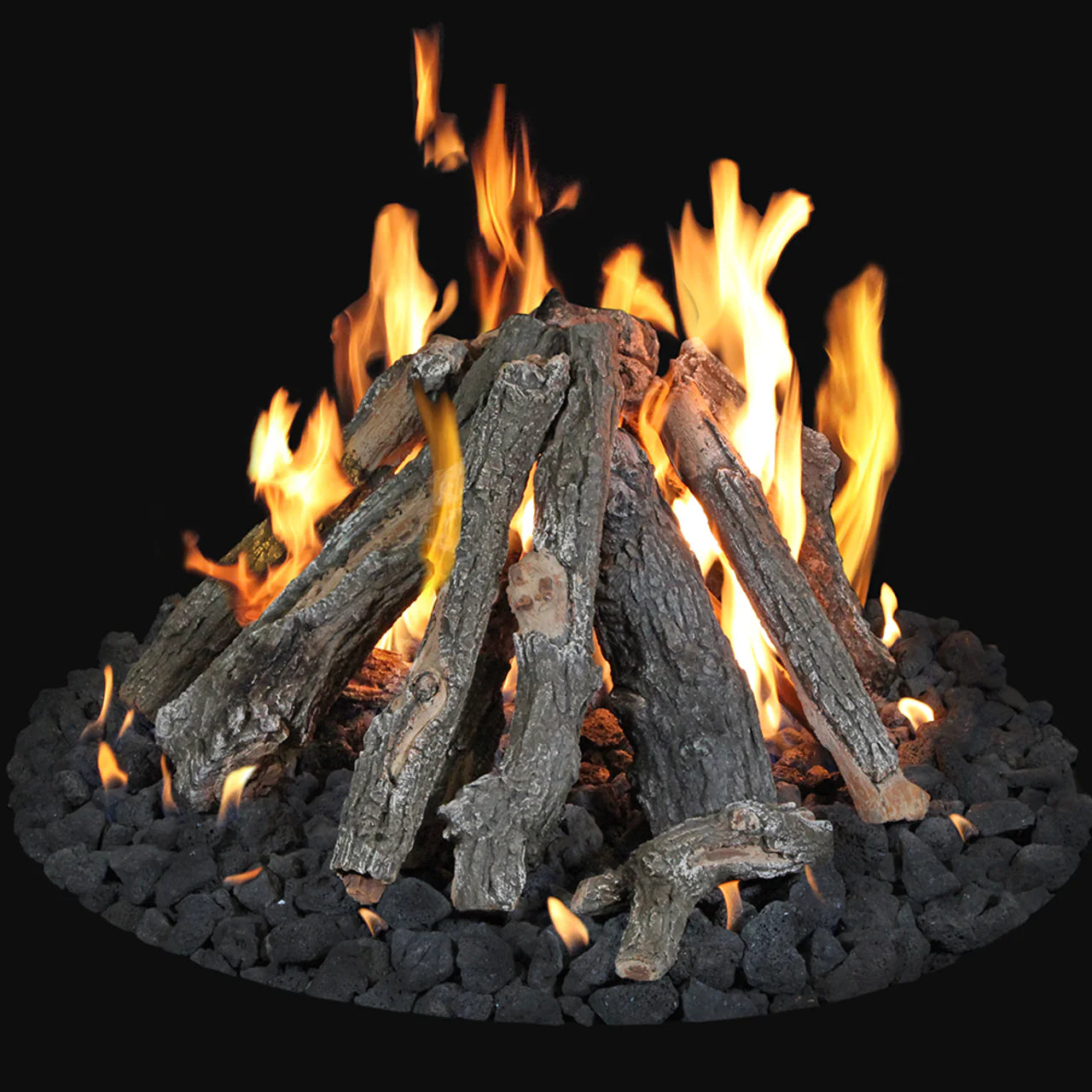 Grand Canyon Gas Logs - Arizona Weathered Oak Fire Pit Gas Logs