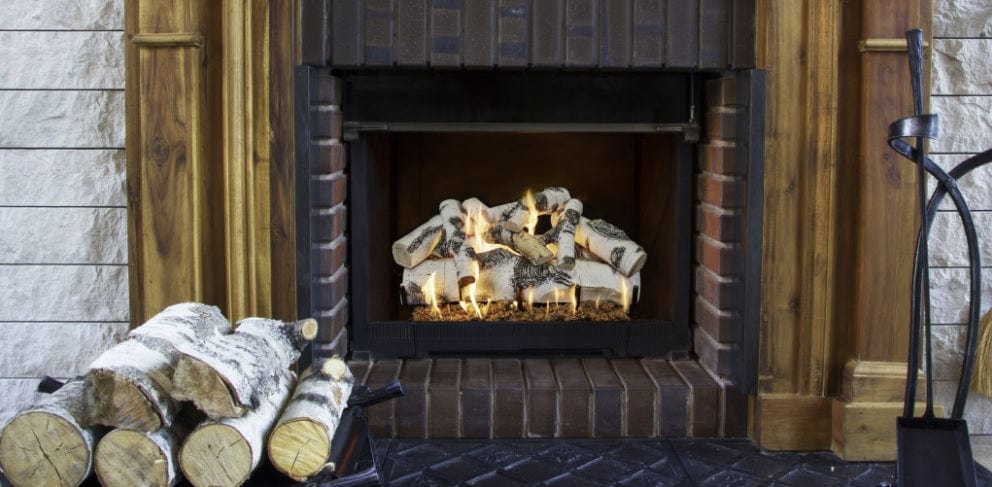 Grand Canyon Gas Logs - Aspen Kiva Ceramic Gas Logs
