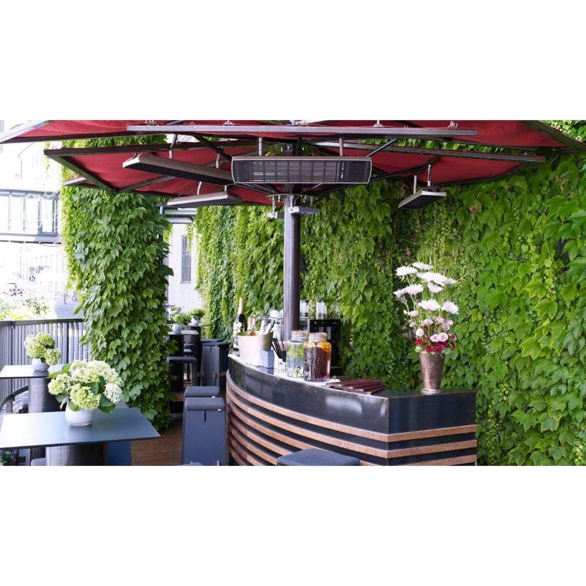 Heatscope Heaters Spot 26" 1600W Electric Radiant Heater with Glass Front by Mad Design Group