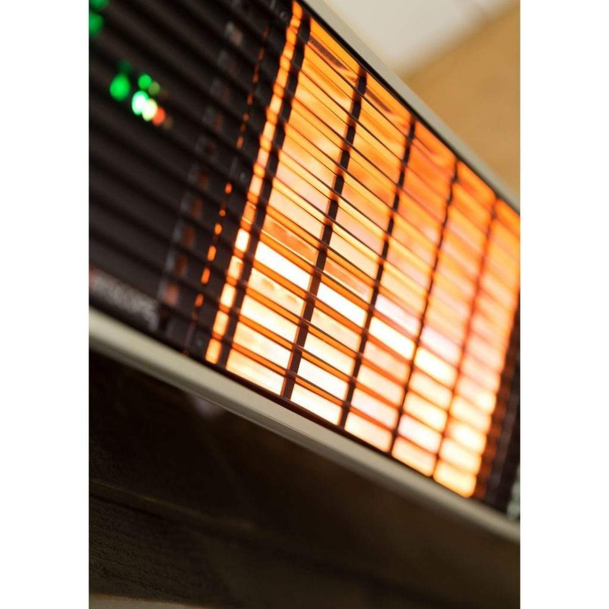 Heatscope Heaters Spot 26" 1600W Electric Radiant Heater with Glass Front by Mad Design Group