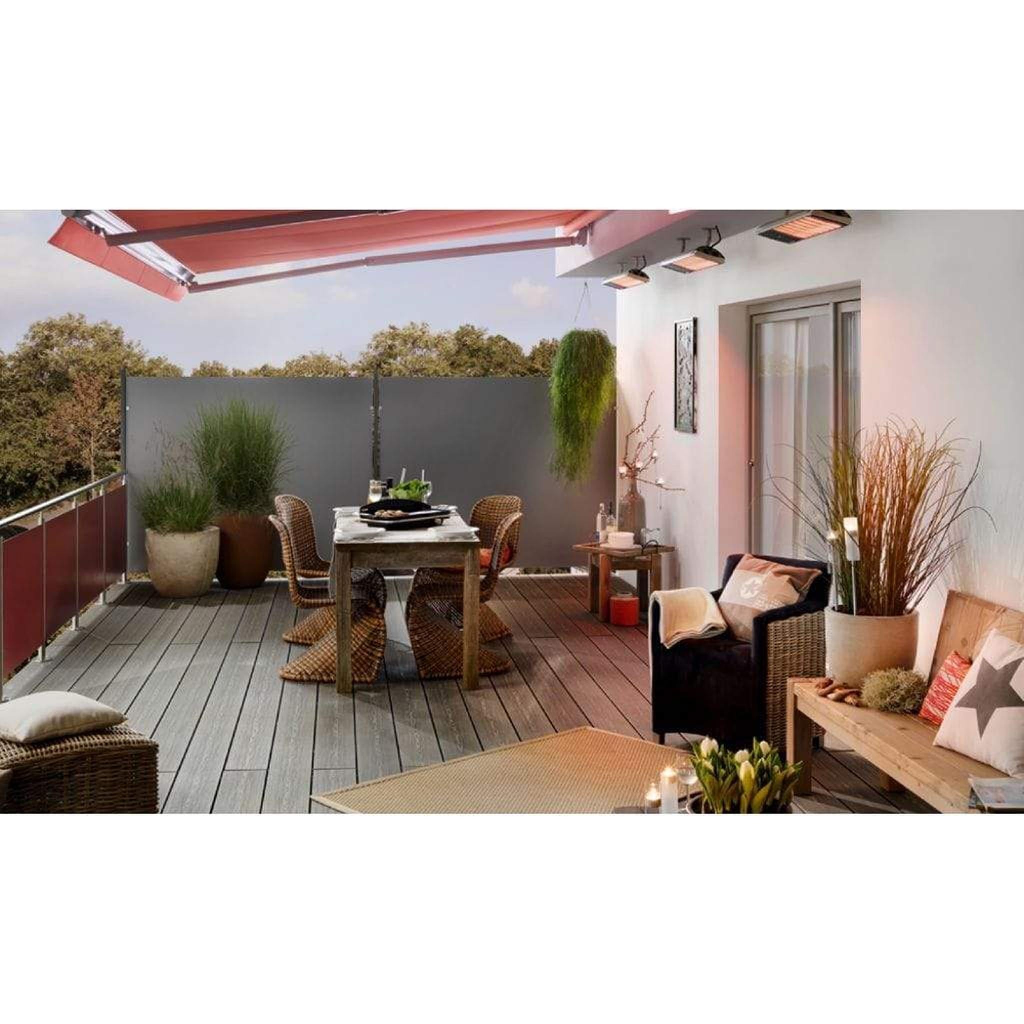 Heatscope Heaters Spot 26" 1600W Electric Radiant Heater with Glass Front by Mad Design Group