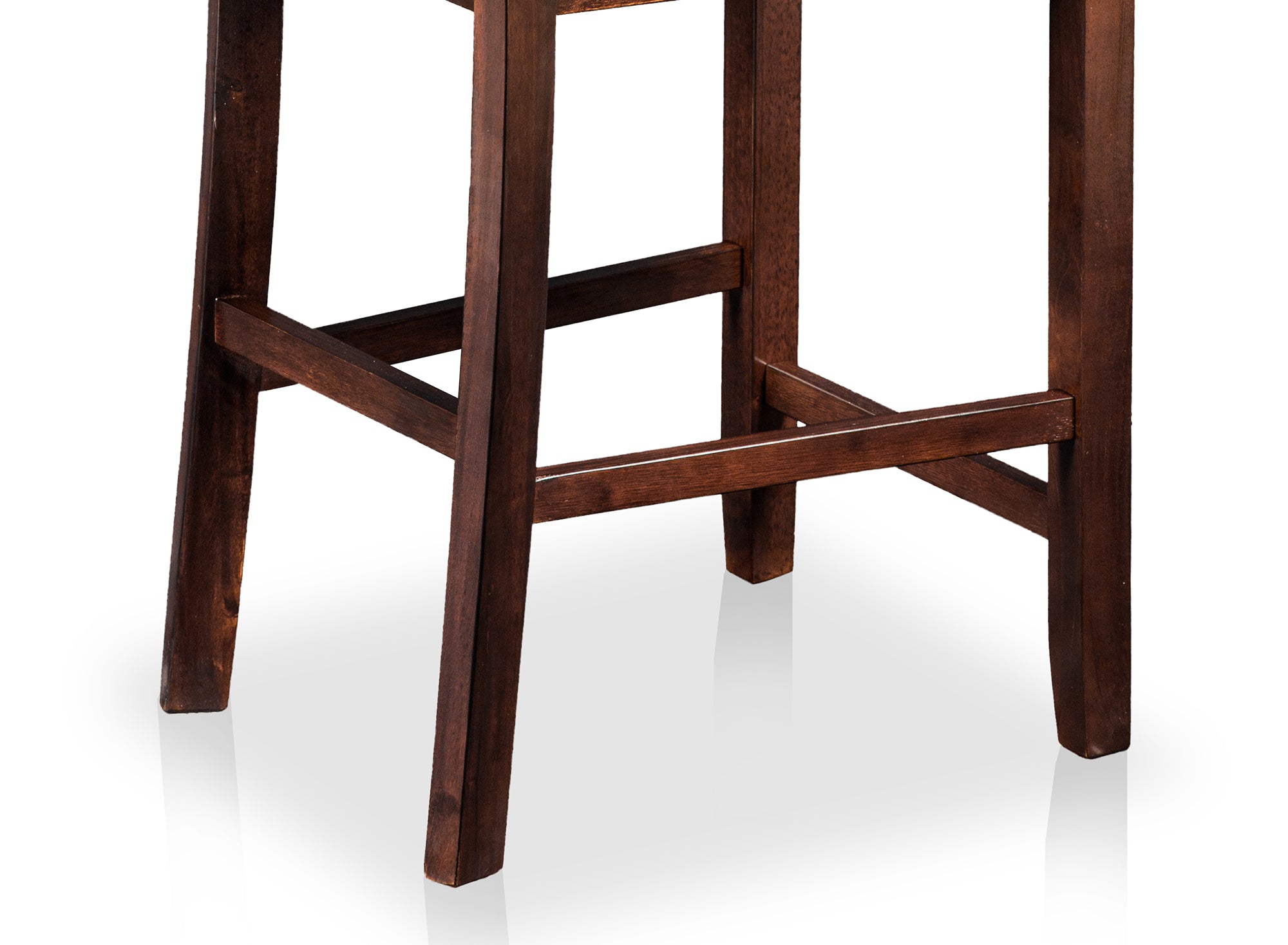 Elain Cottage Padded Counter Height Chairs (Set of 2)