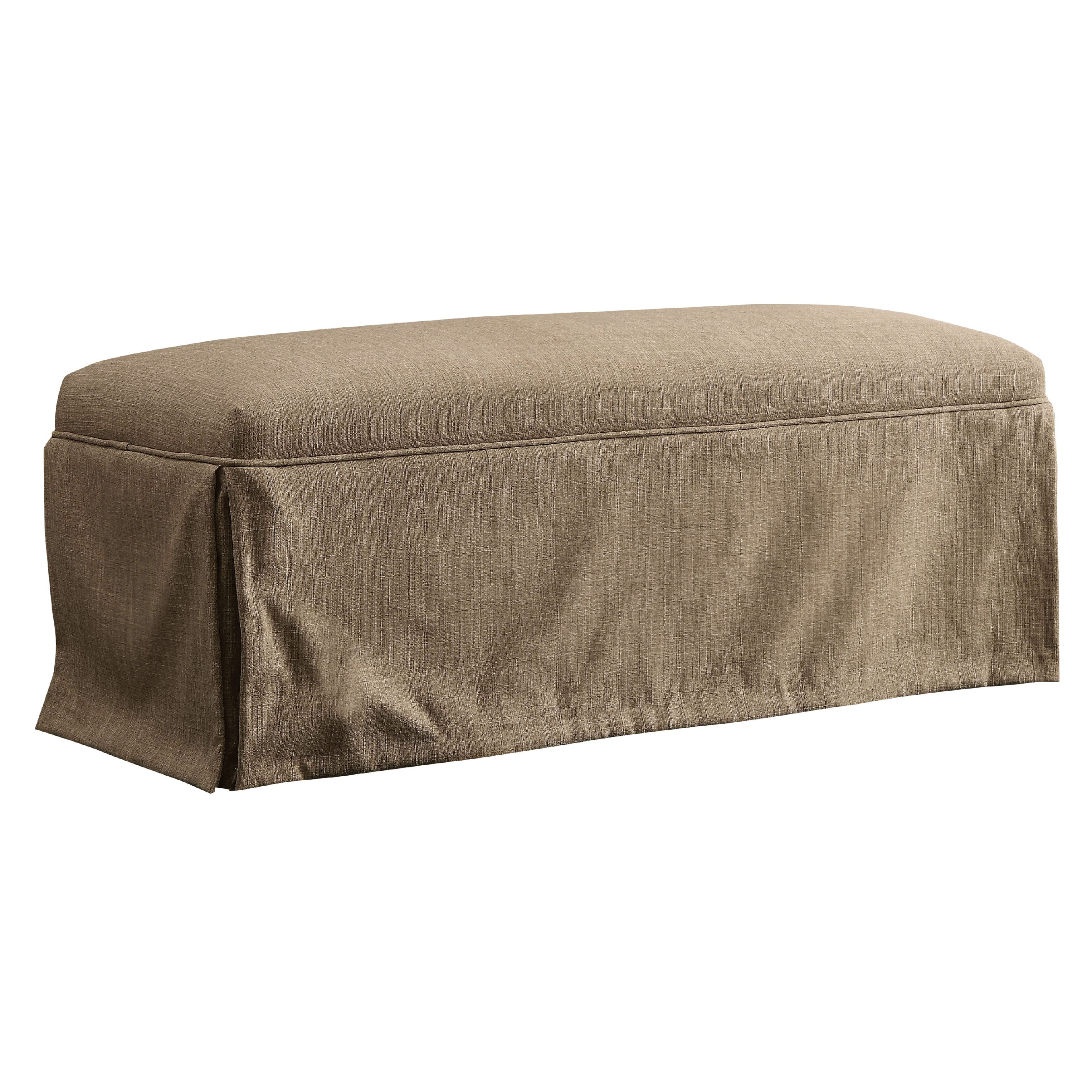Cullen Rustic Bench in Brown
