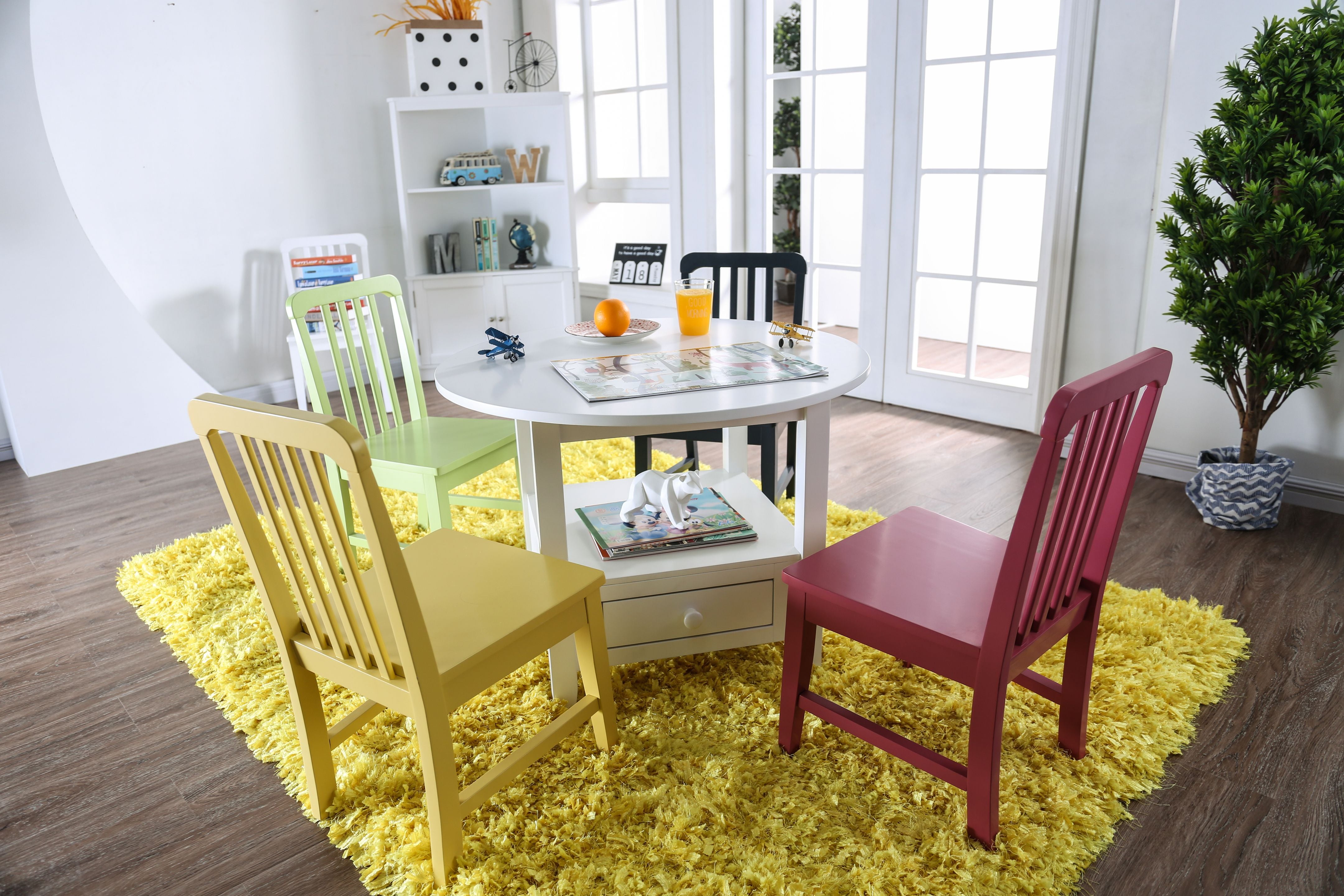 Rowley 5-Piece Kid's Dining Table Set