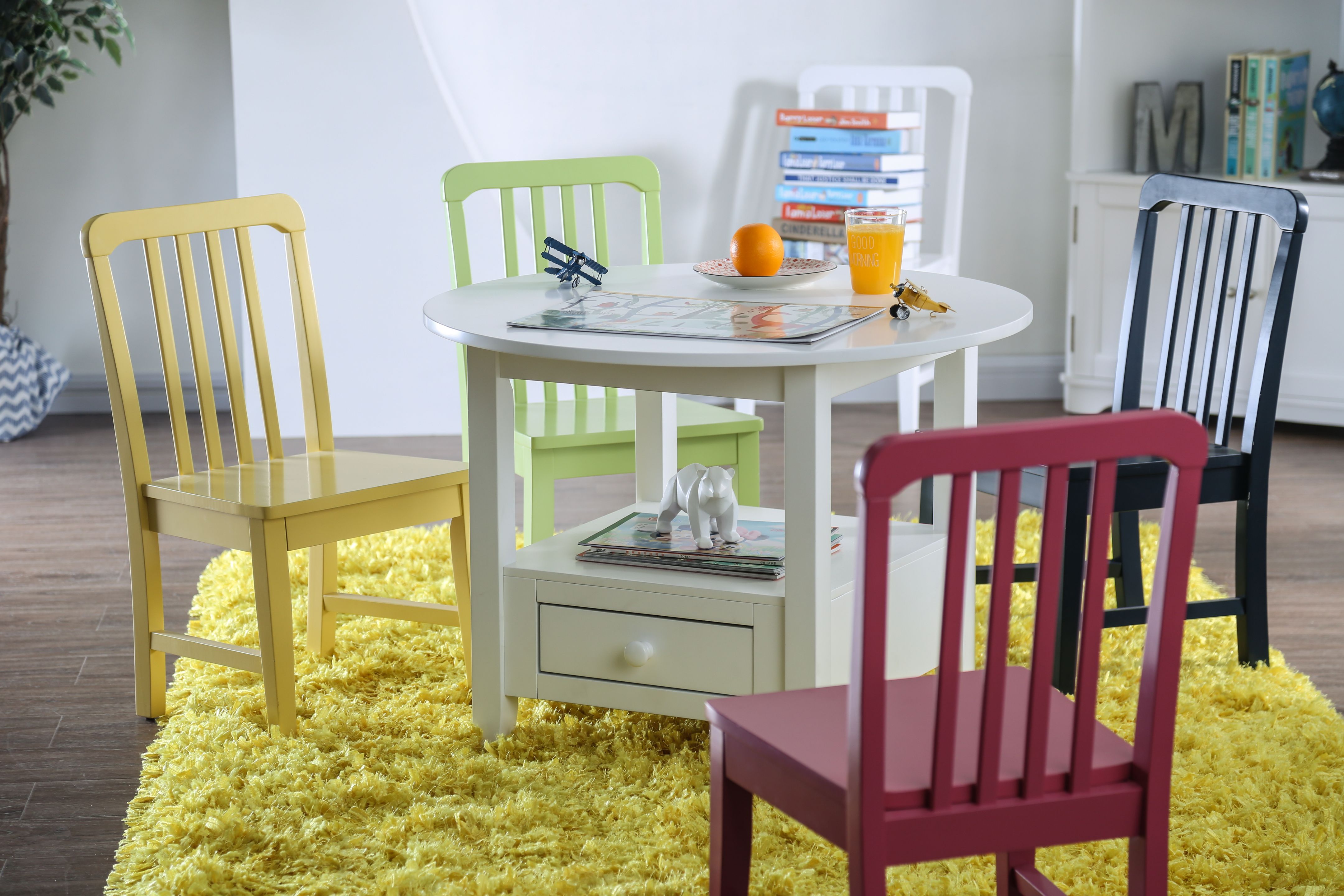 Rowley 5-Piece Kid's Dining Table Set
