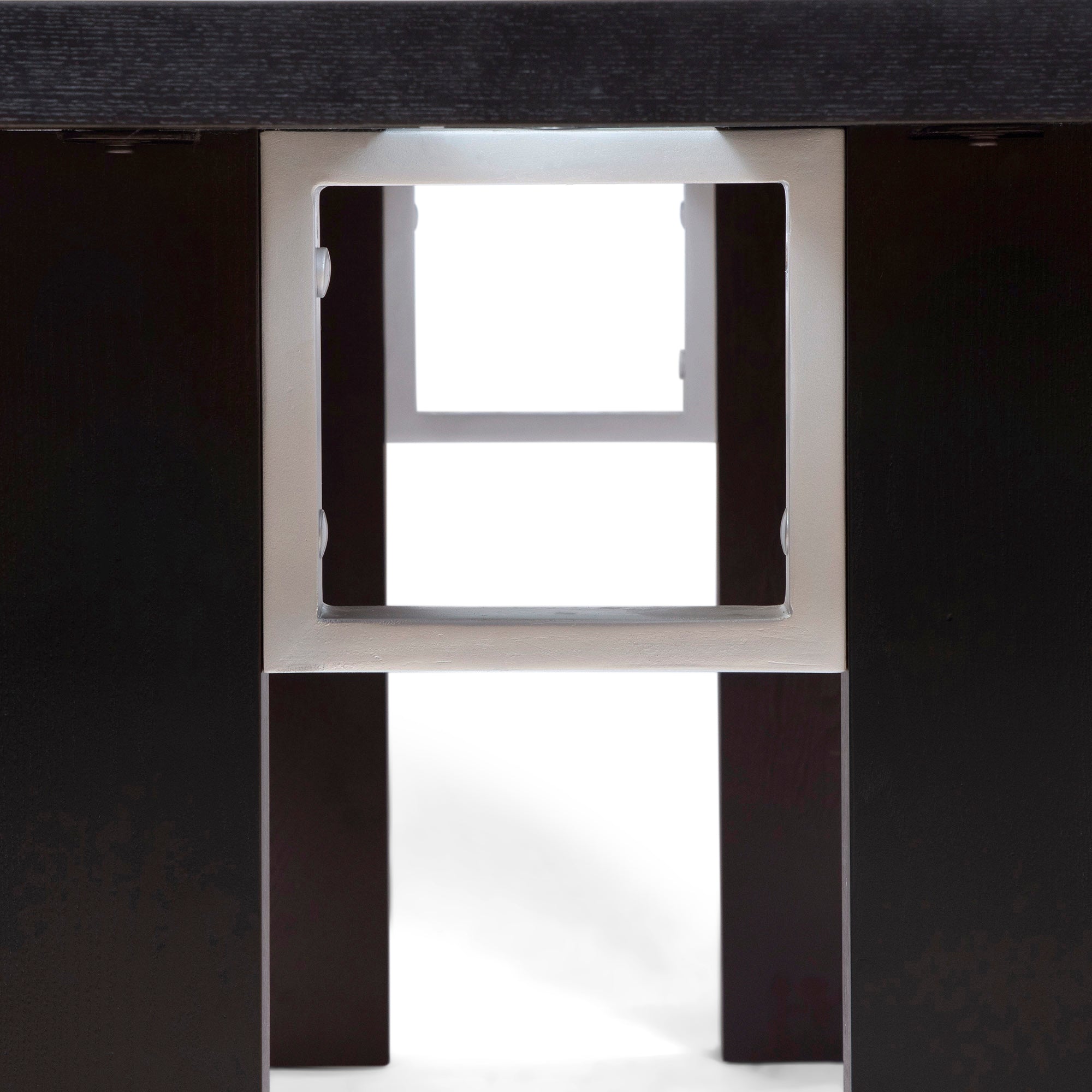 Bearington Contemporary LED Dining Table in Black