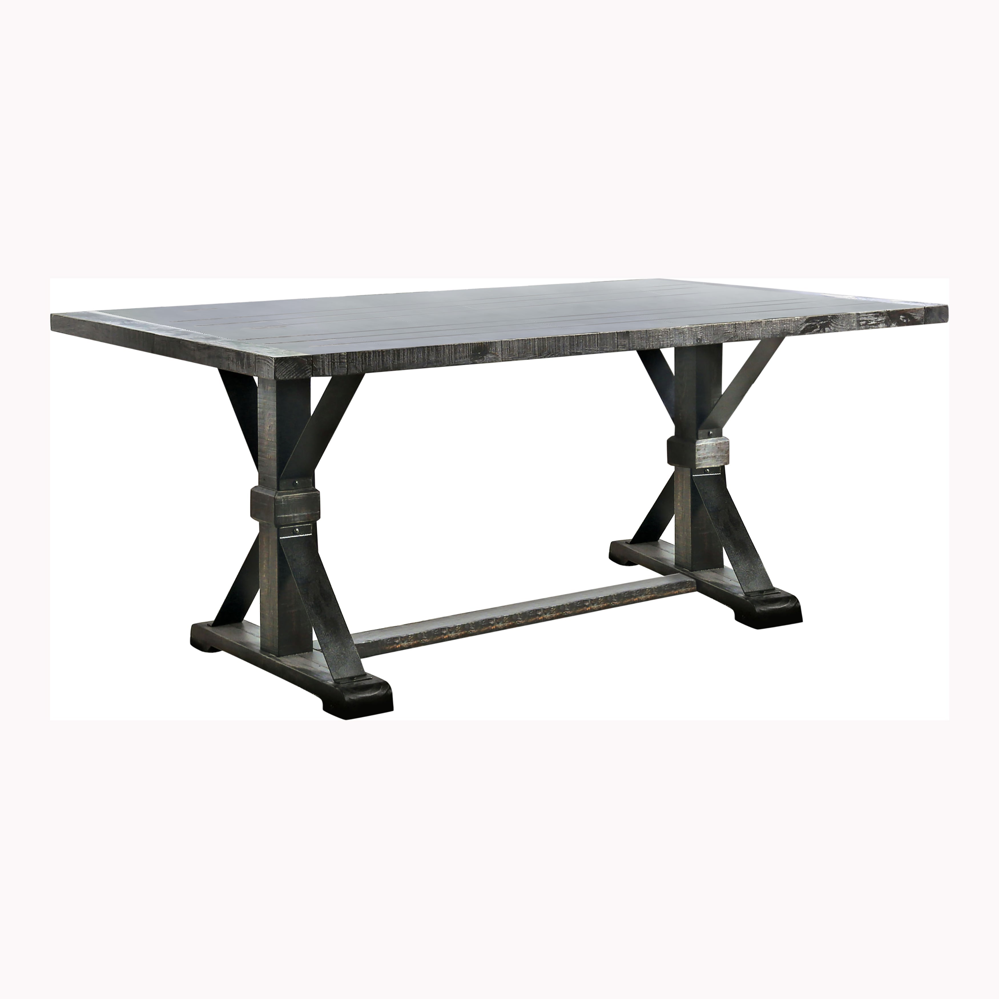 Lorton Rustic Trestle Dining Table