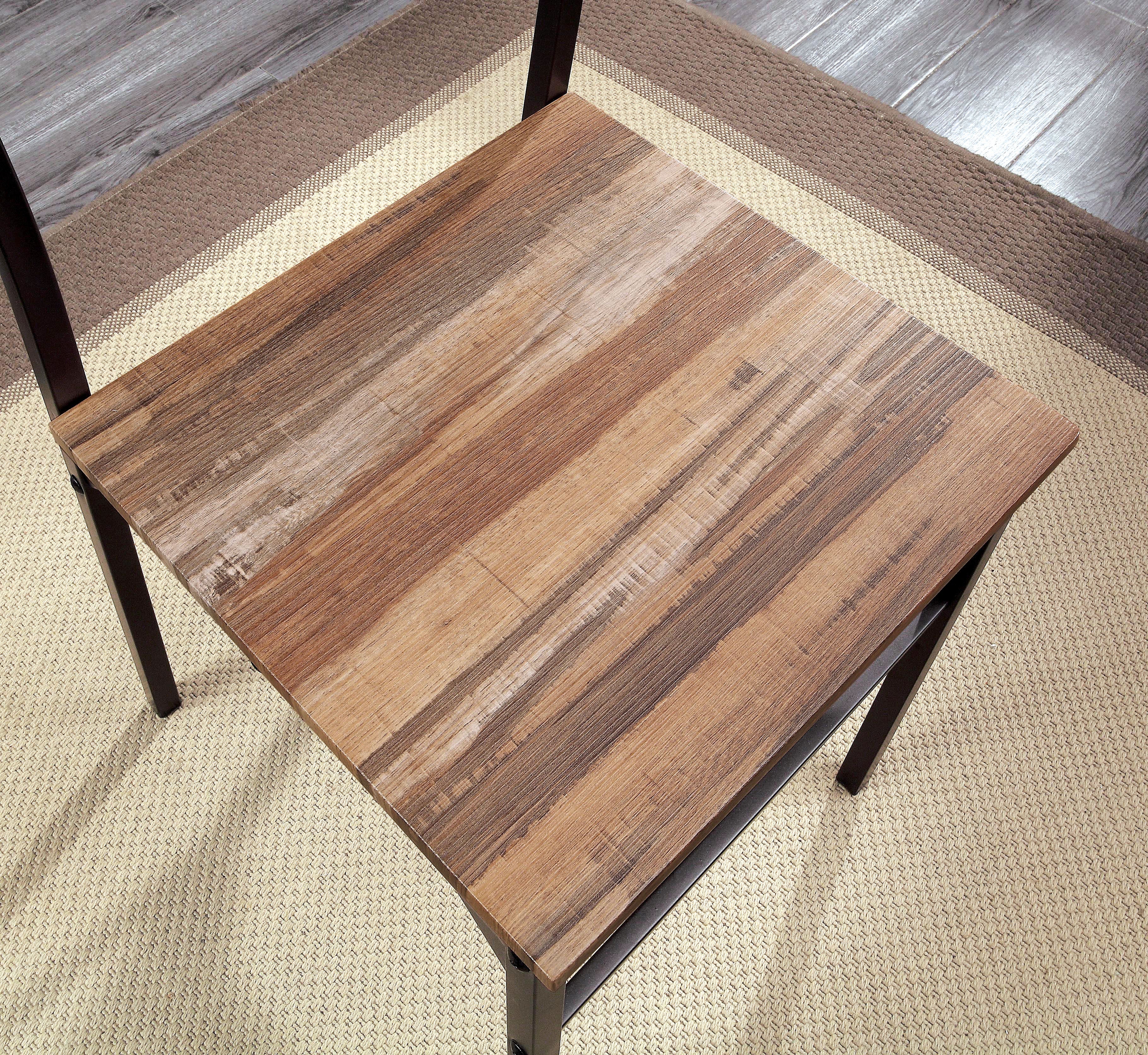 Lamount 5-Piece Dining Set in Natural and Espresso