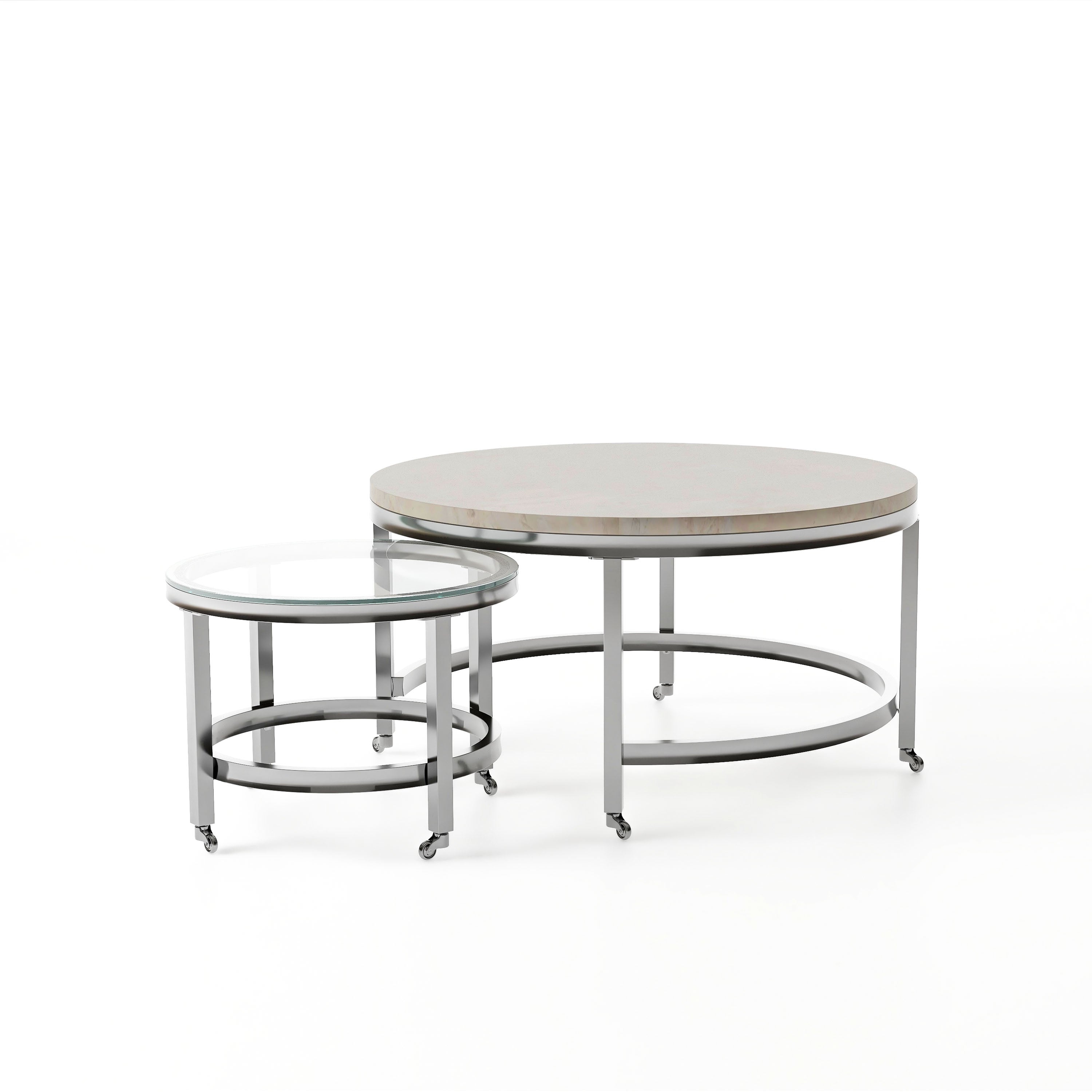 Niera 2-Piece Nesting Coffee Tables