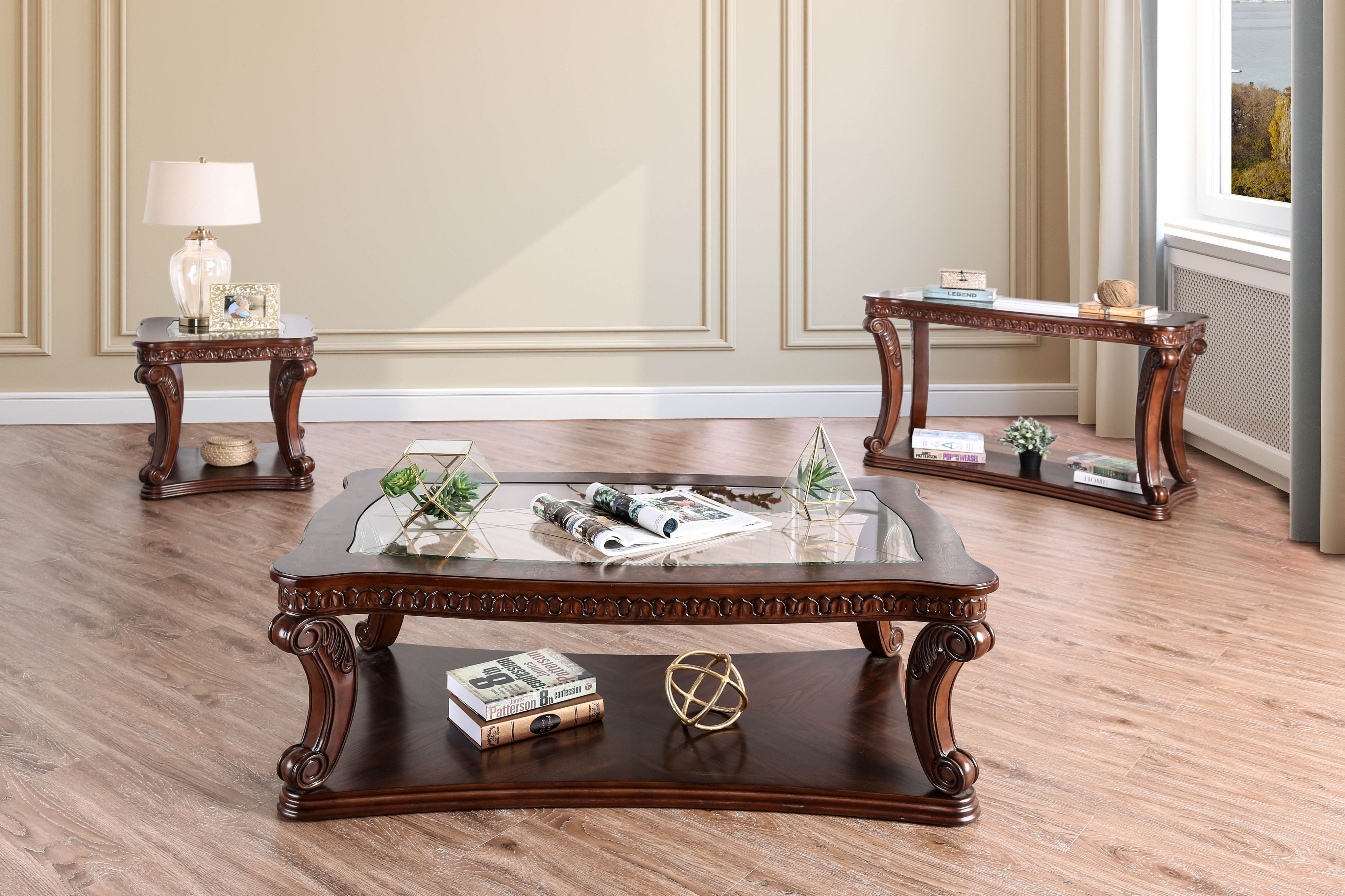 Kogan Traditional 1-Shelf End Table