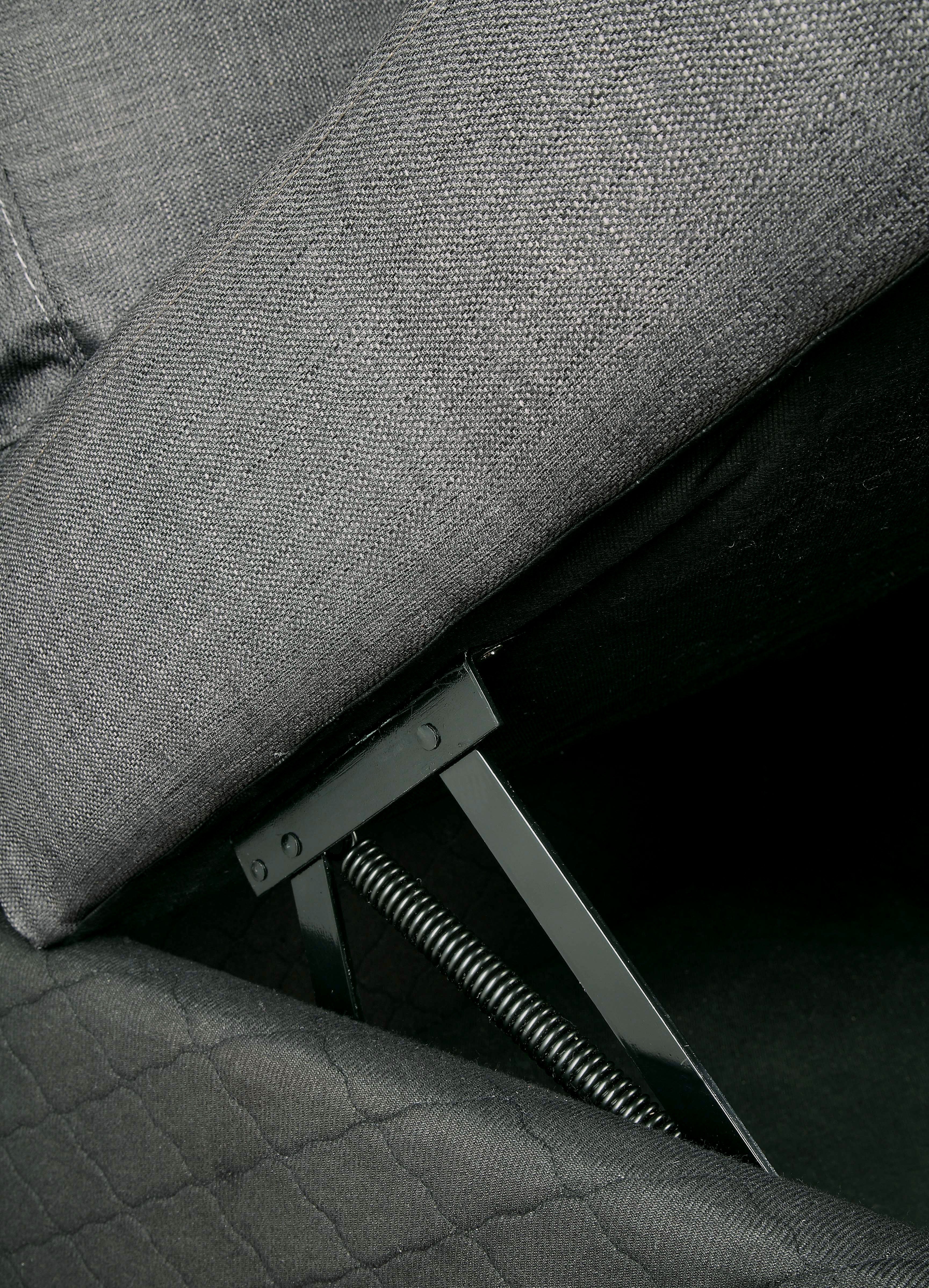 Dento Transitional Sleeper Storage Sectional in Gray