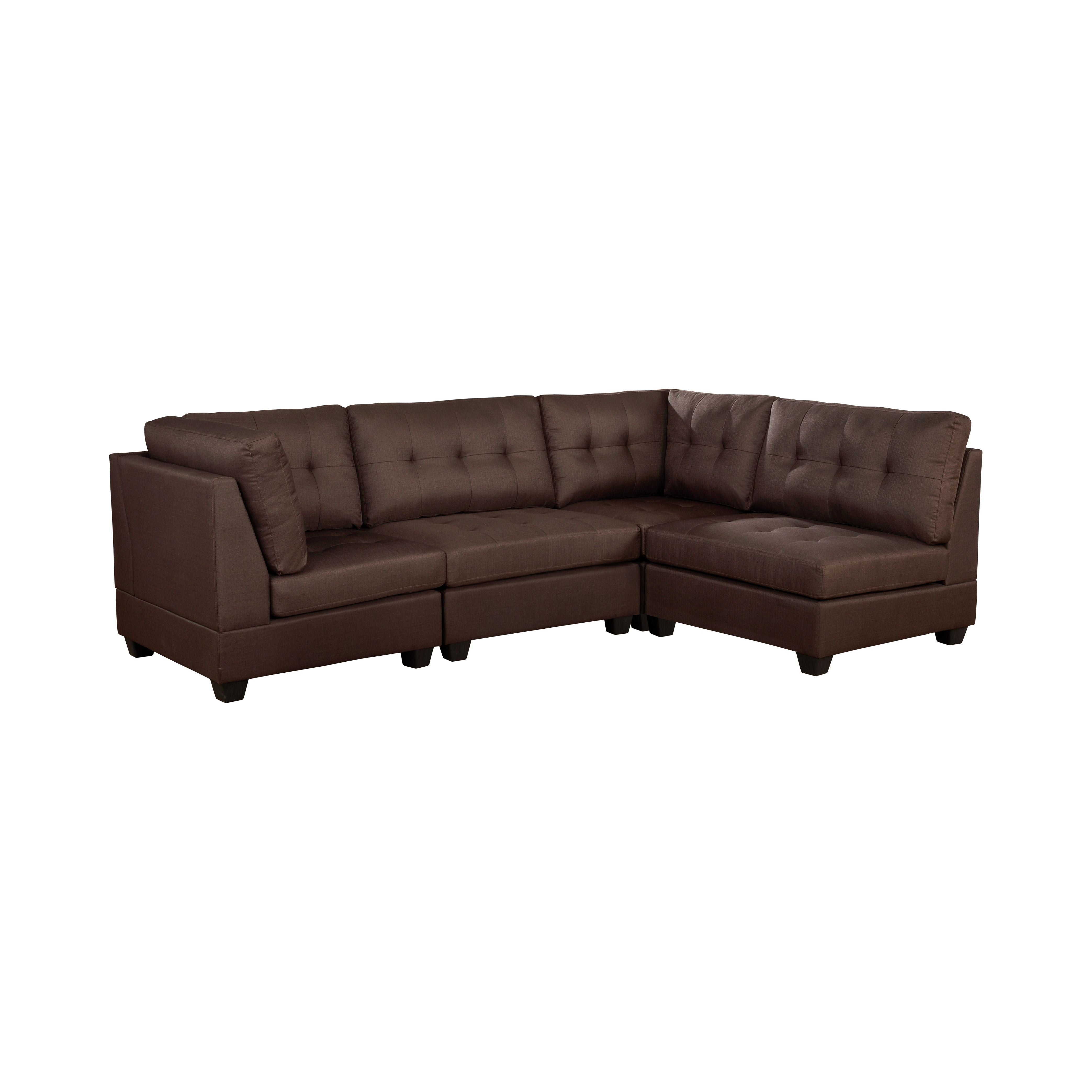 Vitman Transitional Tufted Sectional