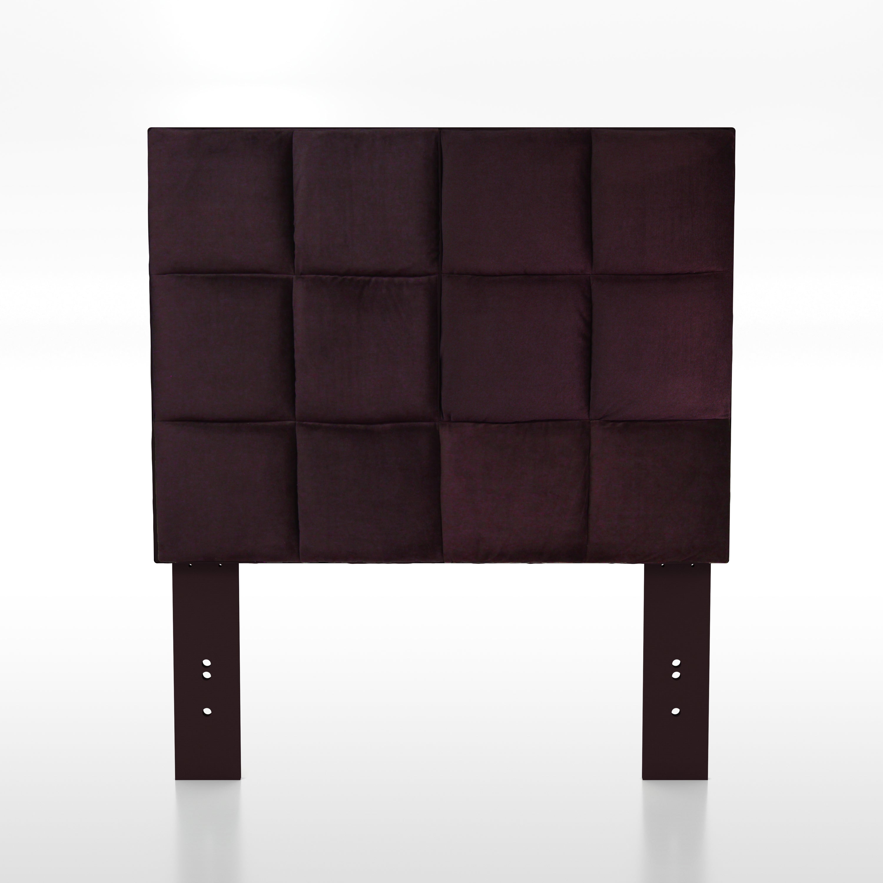 Sherry Contemporary Upholstered Headboard in Twin