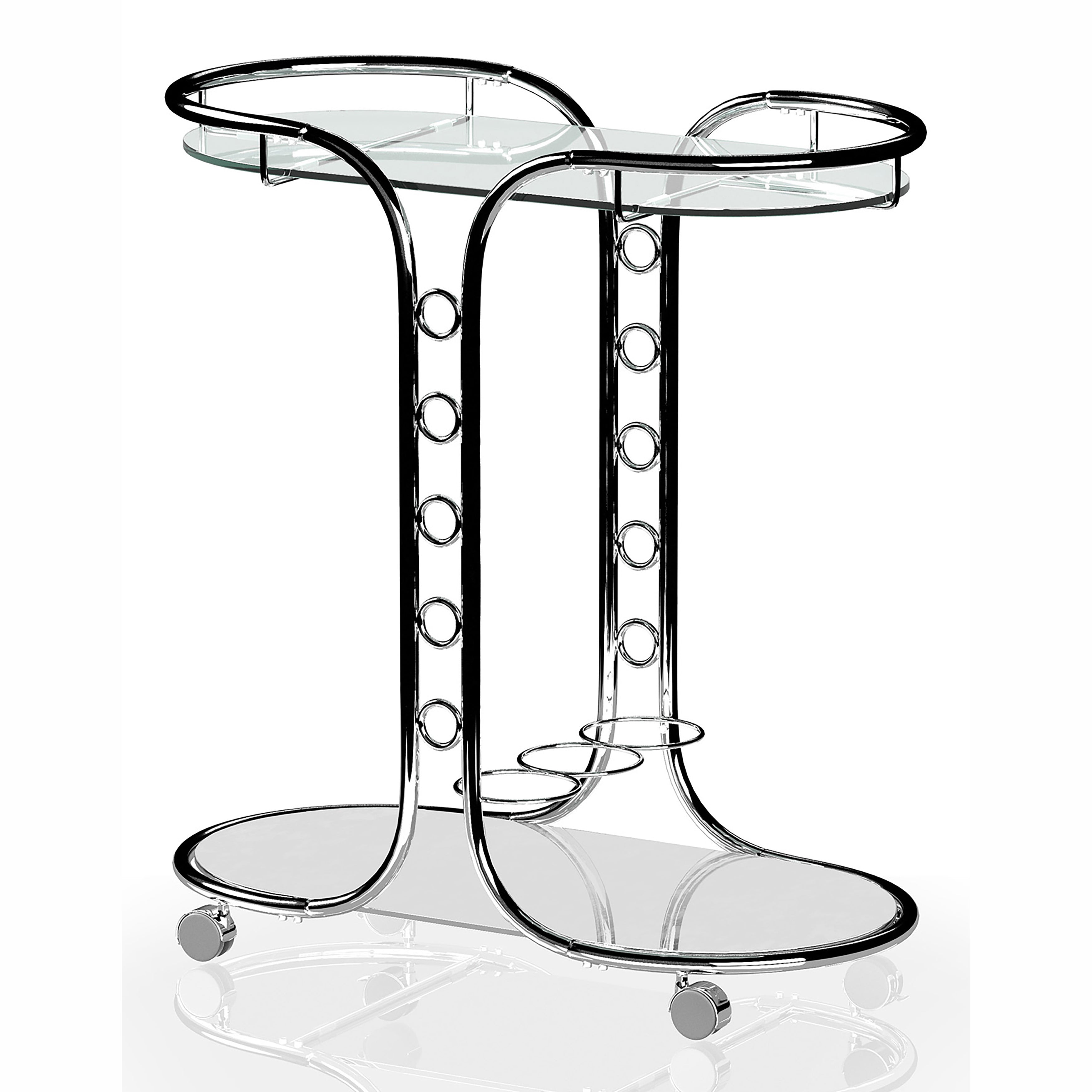 Scanlin 2-Shelf Serving Cart