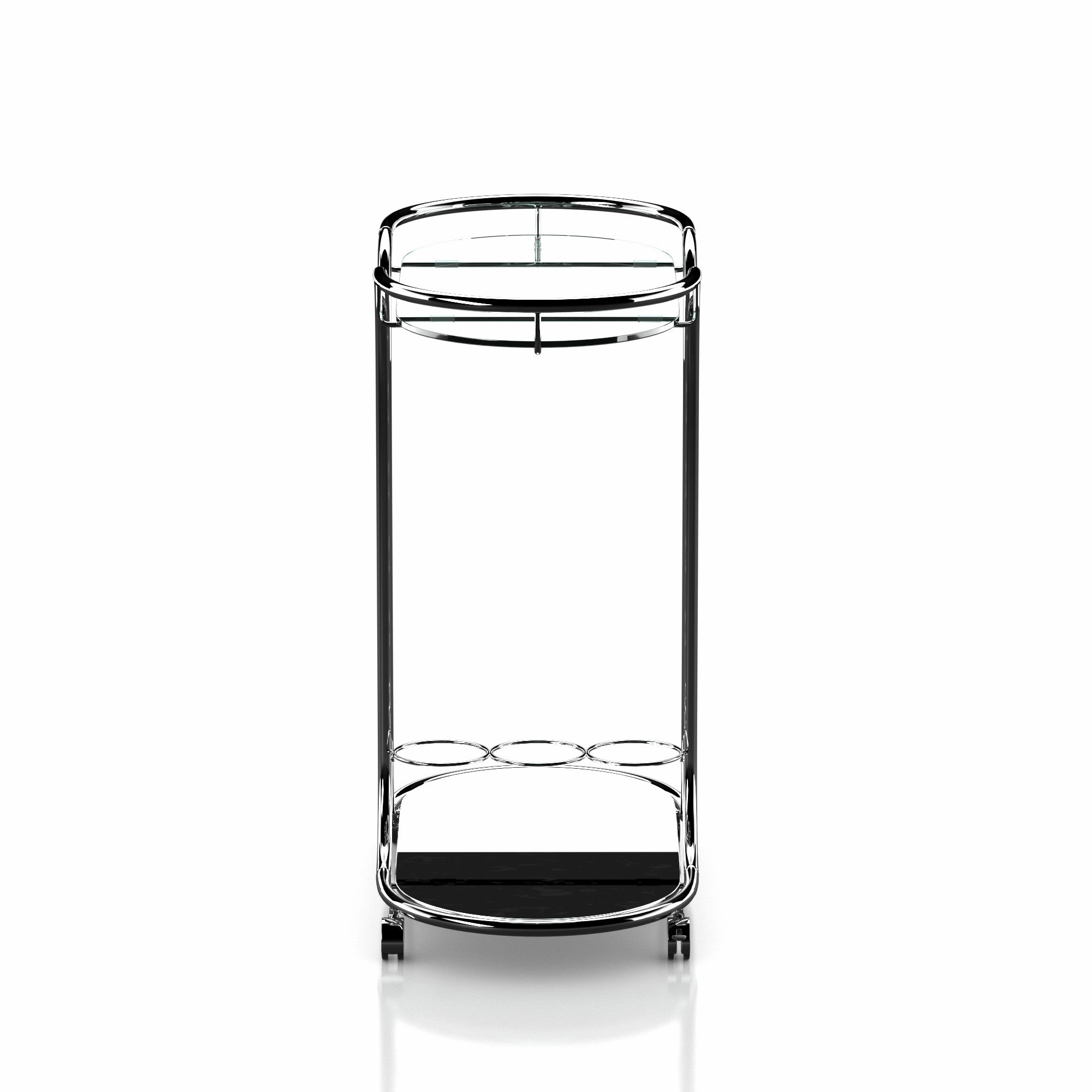 Scanlin 2-Shelf Serving Cart