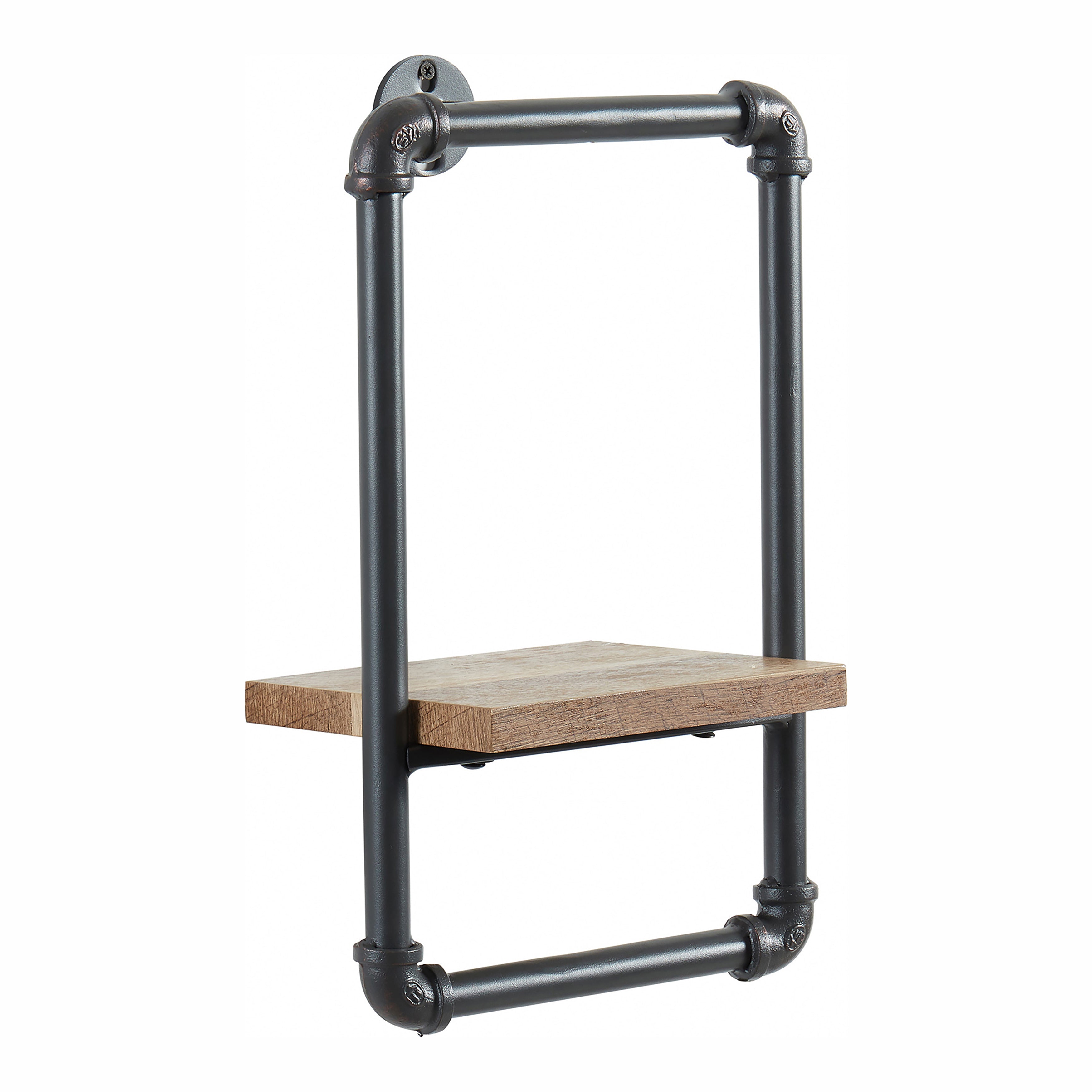 Alvara Metal Frame Wall Shelf E