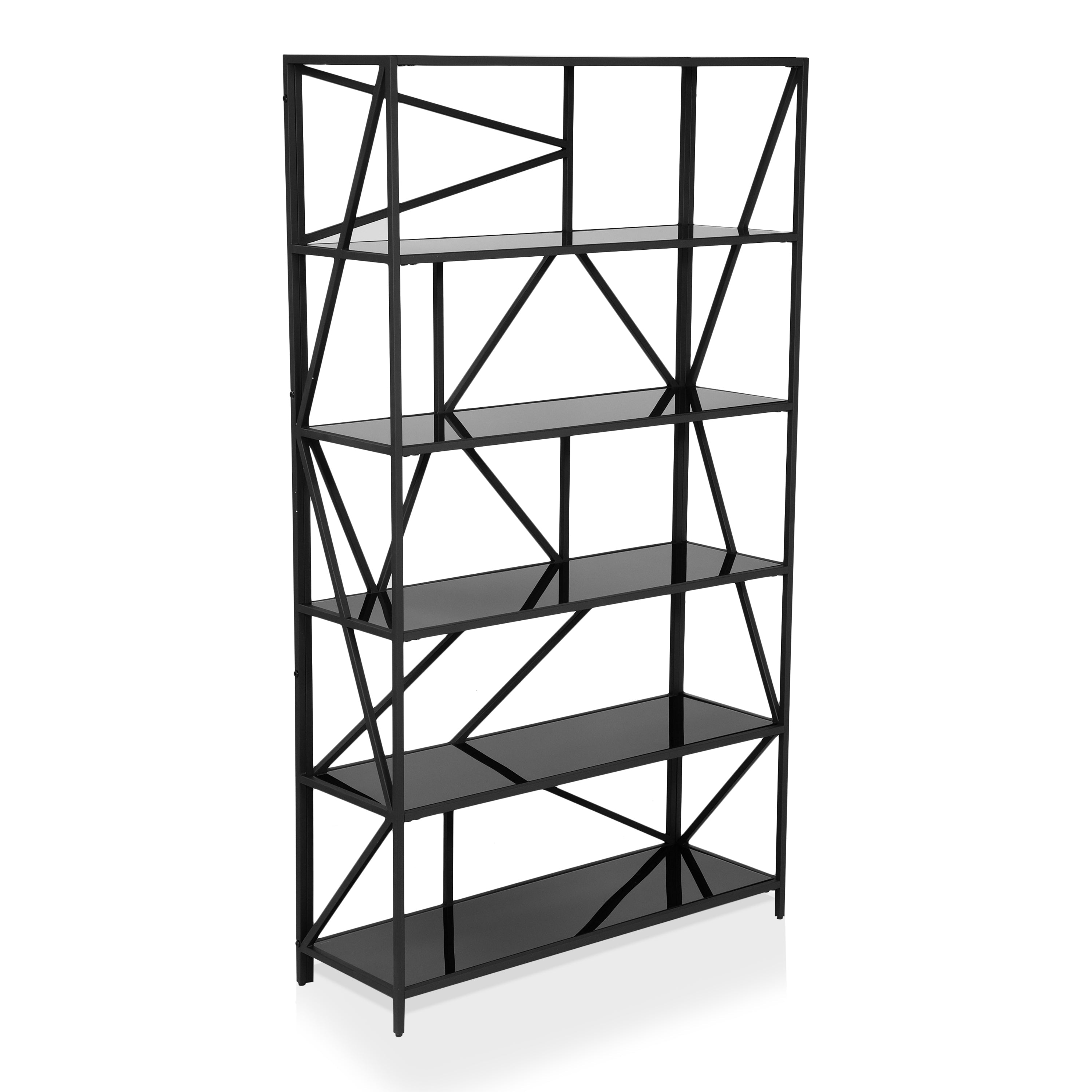 Ginrel 5-Shelf Bookcase