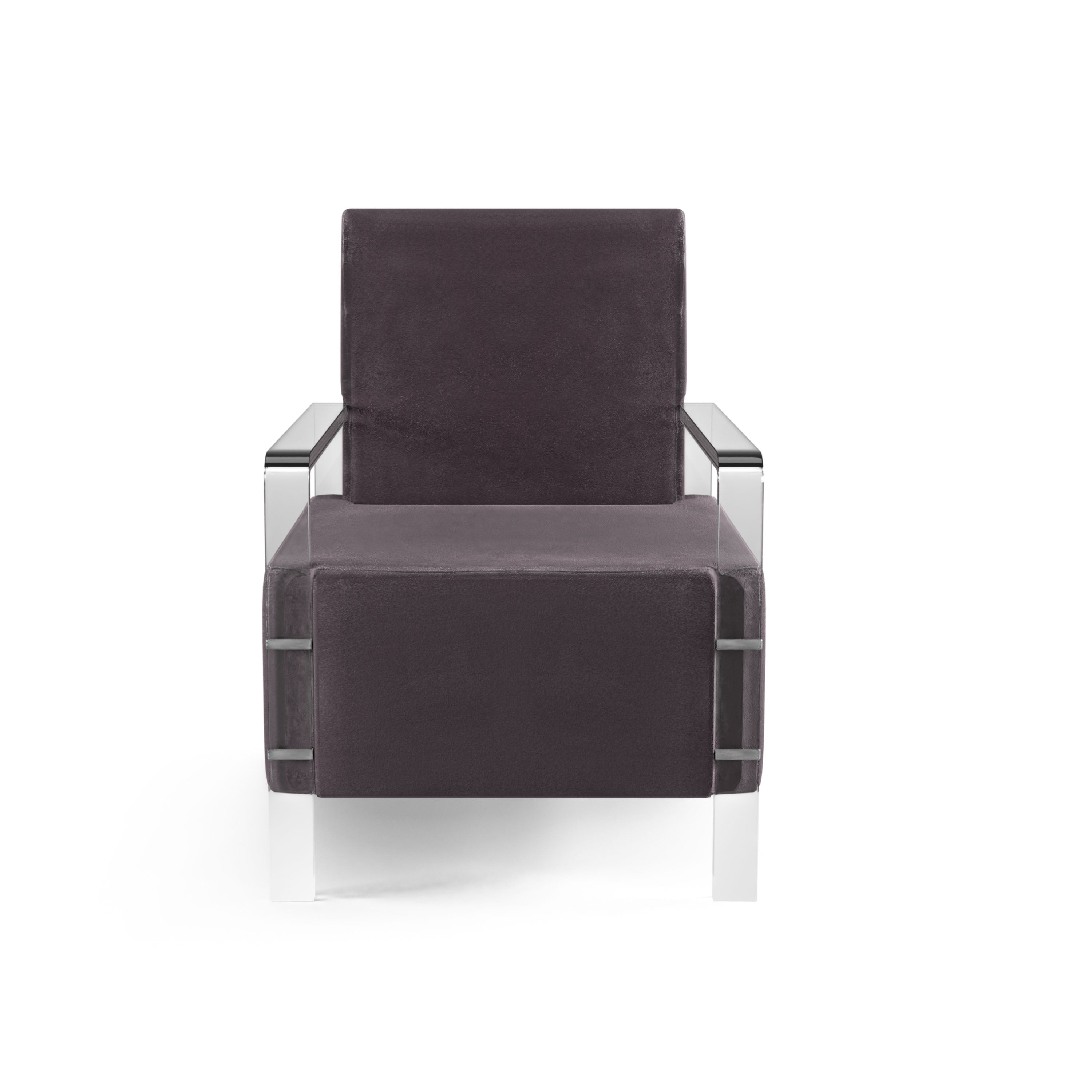 Monica Contemporary Upholstered Accent Chair