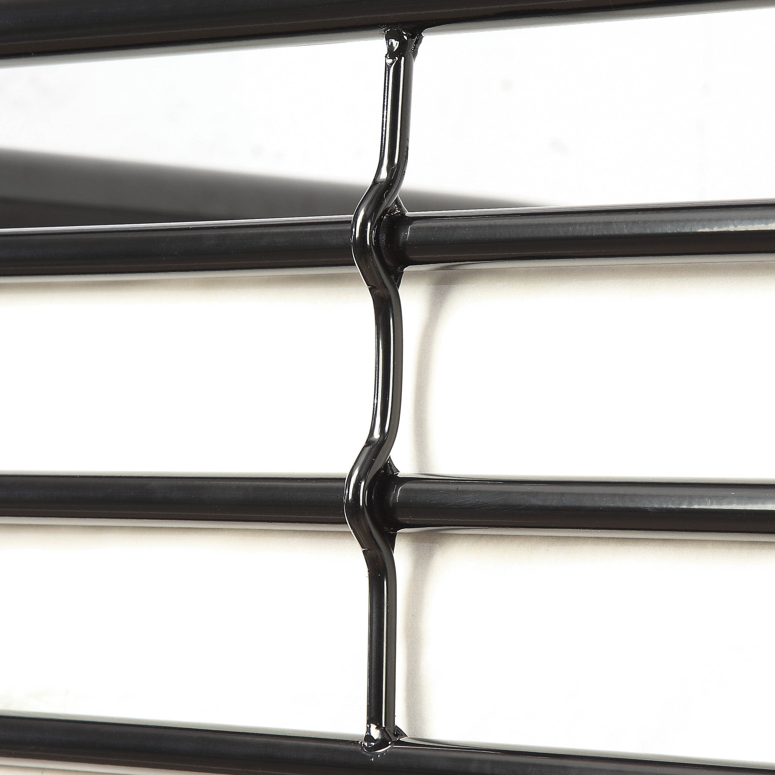 Nitzel Transitional Metal Bunk Bed in Black